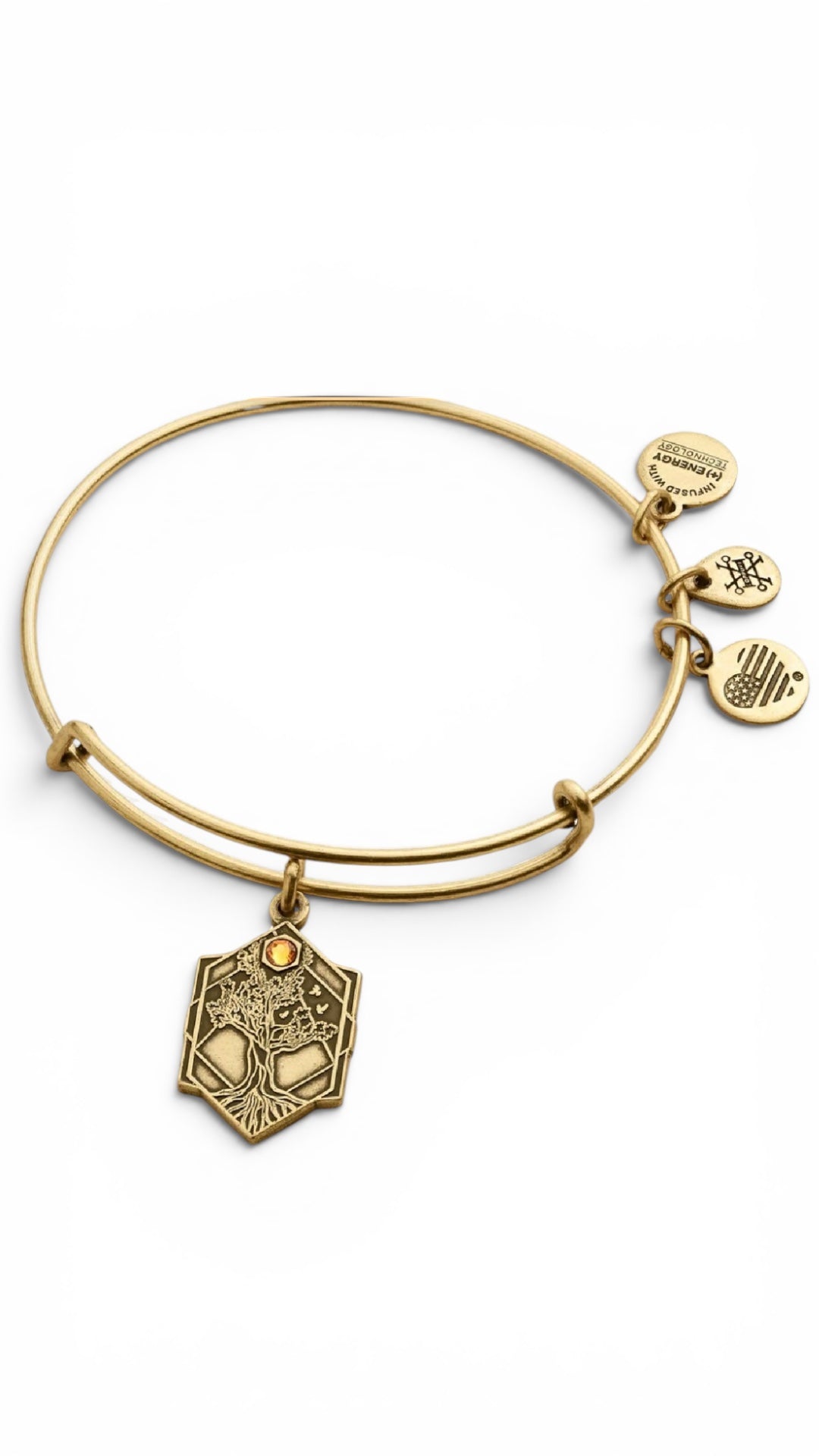 Alex and Ani - Tree of Life w/Swarovski Crystal Charm Bangle Bangle Bracelet