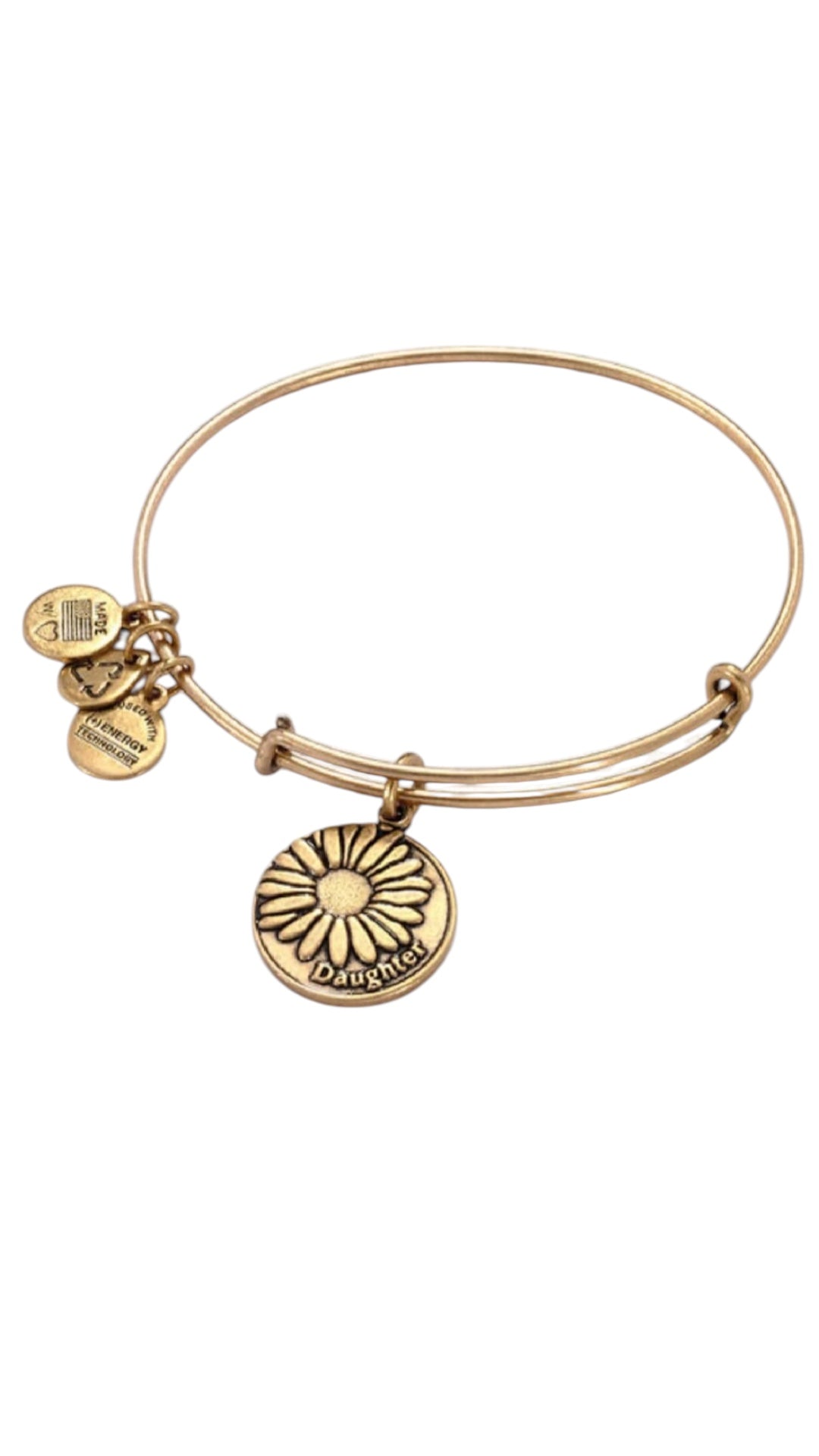 Alex and Ani - Daughter Charm Bangle Bracelet