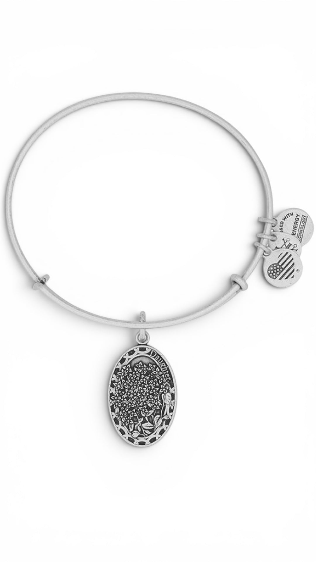 Alex and Ani -  Because I Love You Daughter II Charm Bangle Bracelet