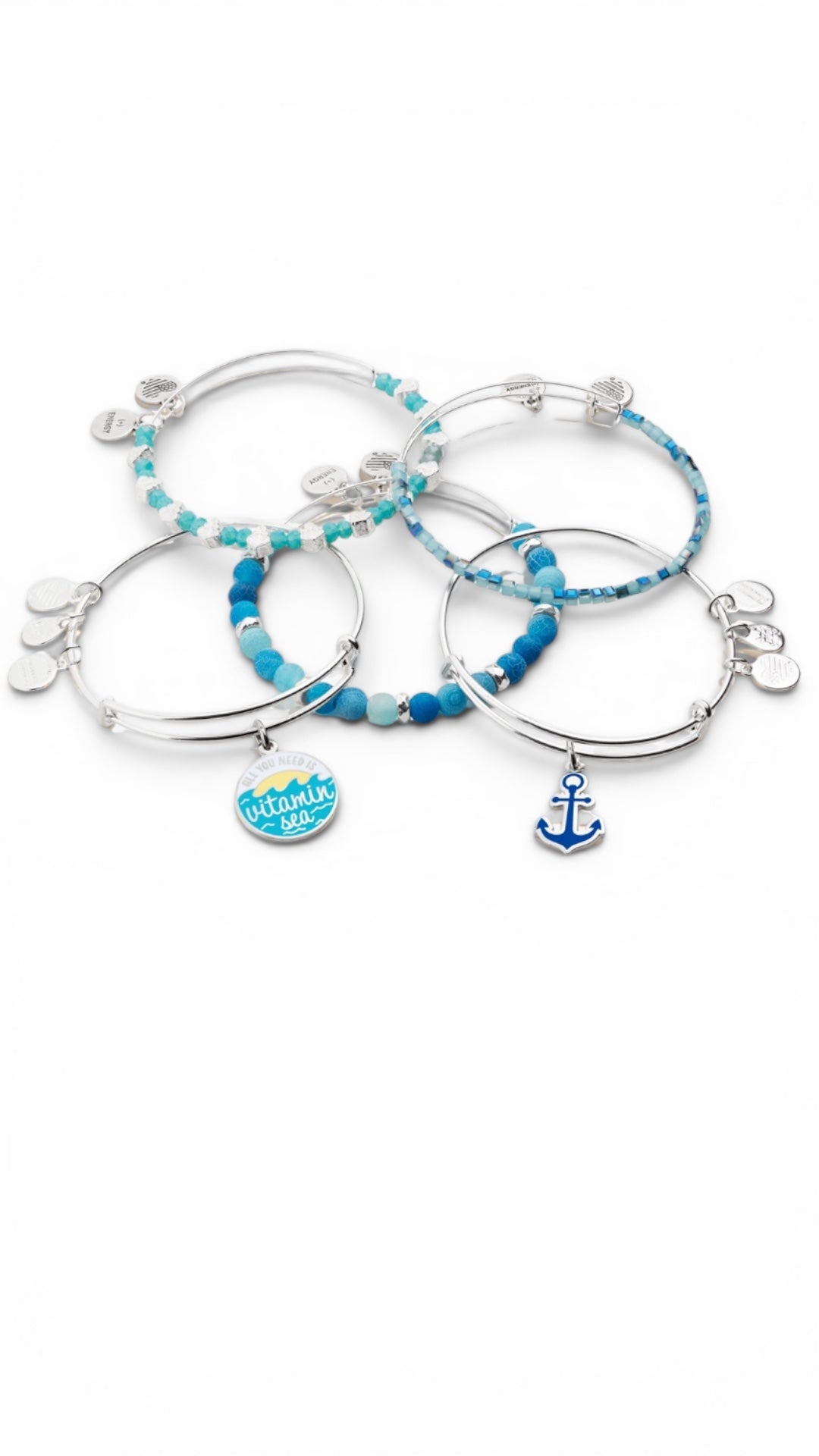 Alex and Ani - Vitamin Sea Bangle Bracelet Set