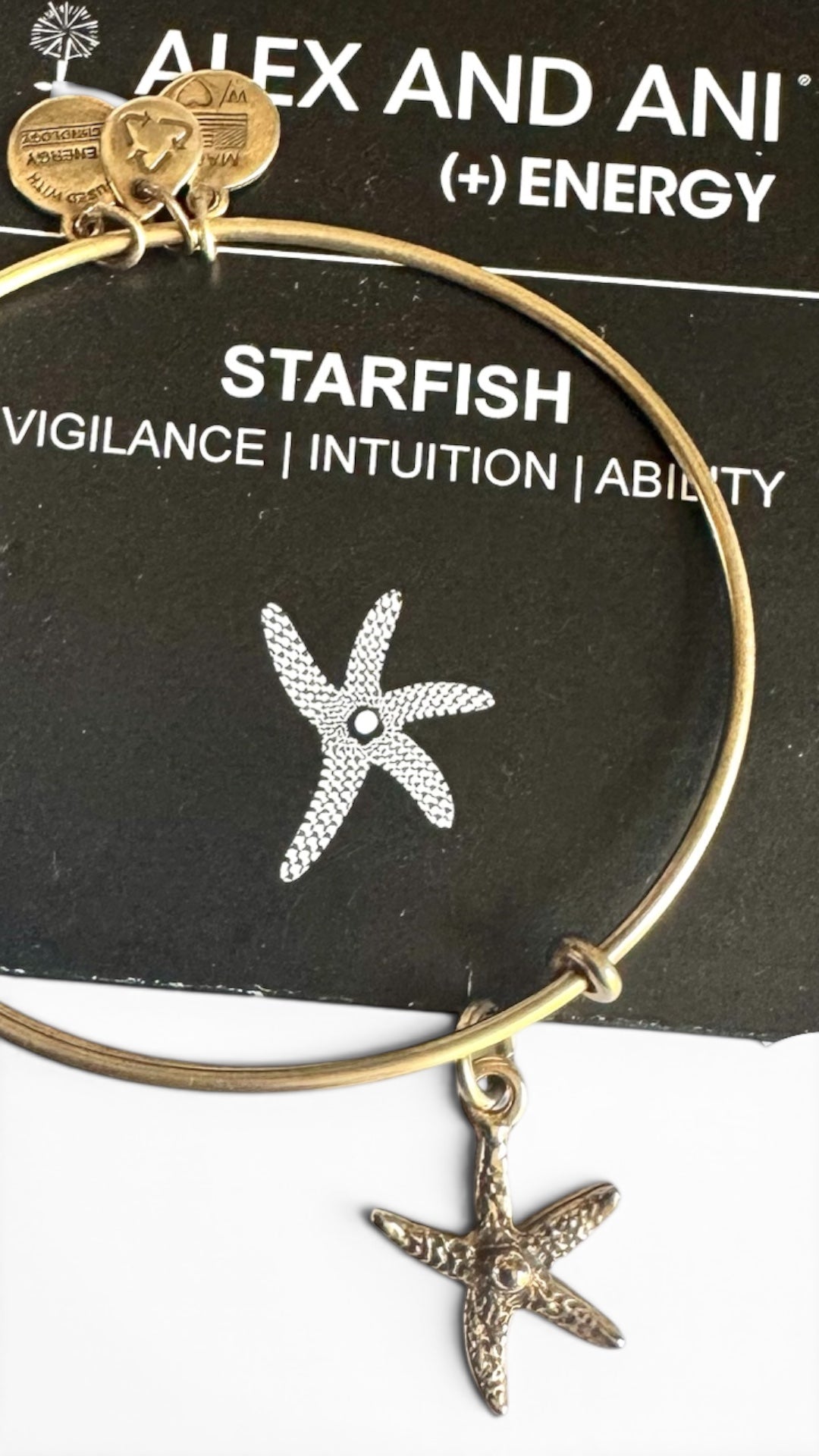 Alex and Ani - Starfish Charm for Growth & New Beginnings Bangle Bracelet
