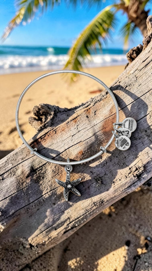 Alex and Ani - Starfish Charm for Growth & New Beginnings Bangle Bracelet