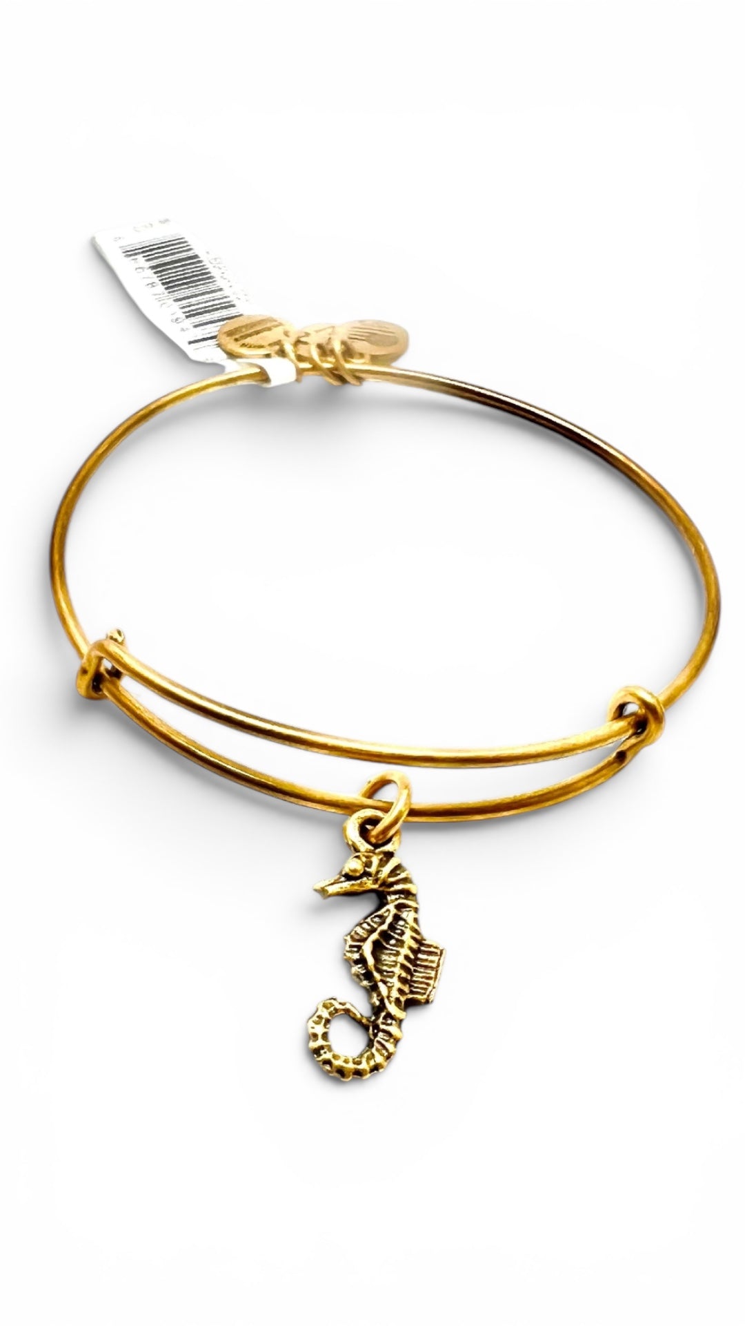 Alex and Ani - Seahorse Charm Bangle Bracelet