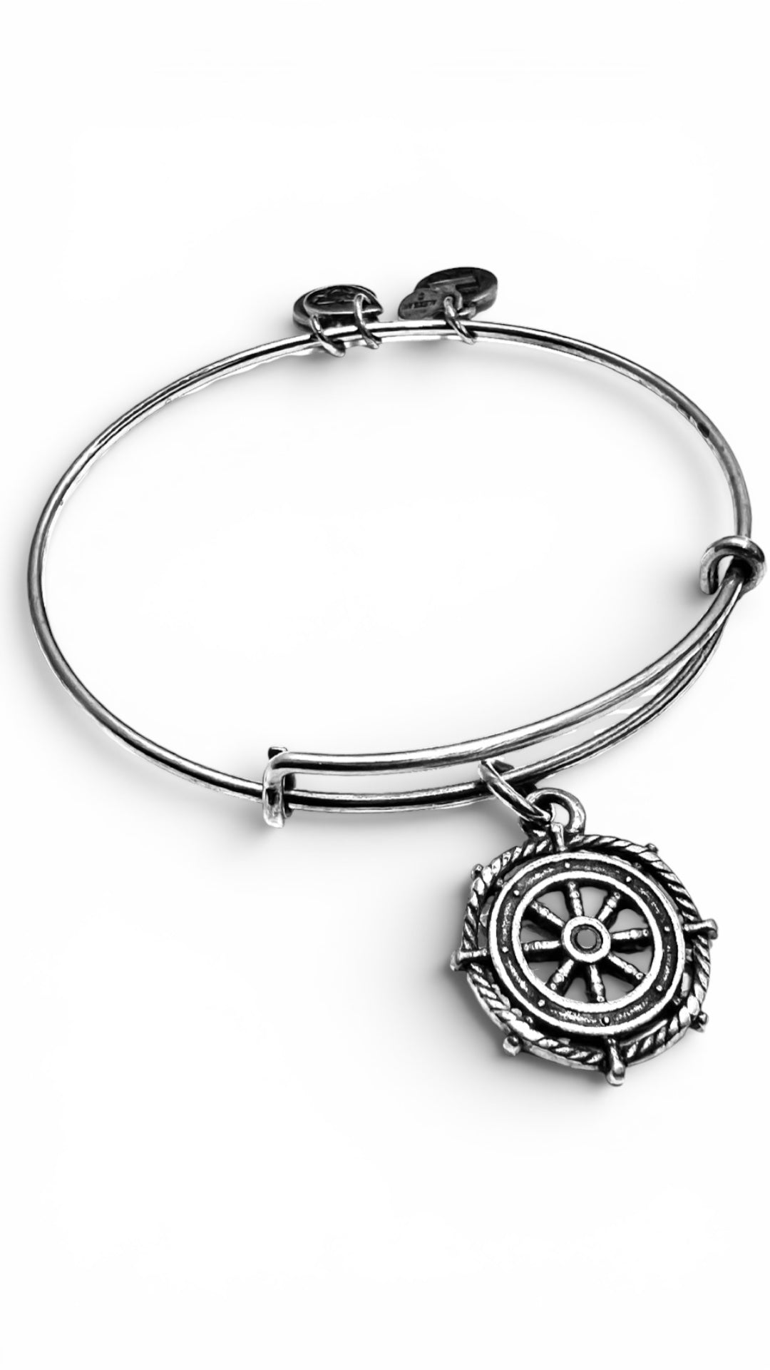 Alex and Ani - Take the Wheel Charm, Charity By Design, Bangle Bracelet