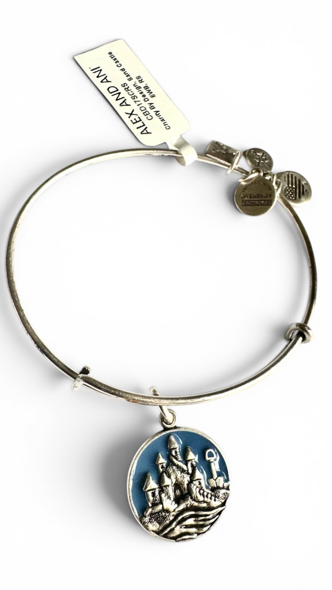 Alex and Ani - Alex and Ani Sandcastle Charm Bangle Bracelet