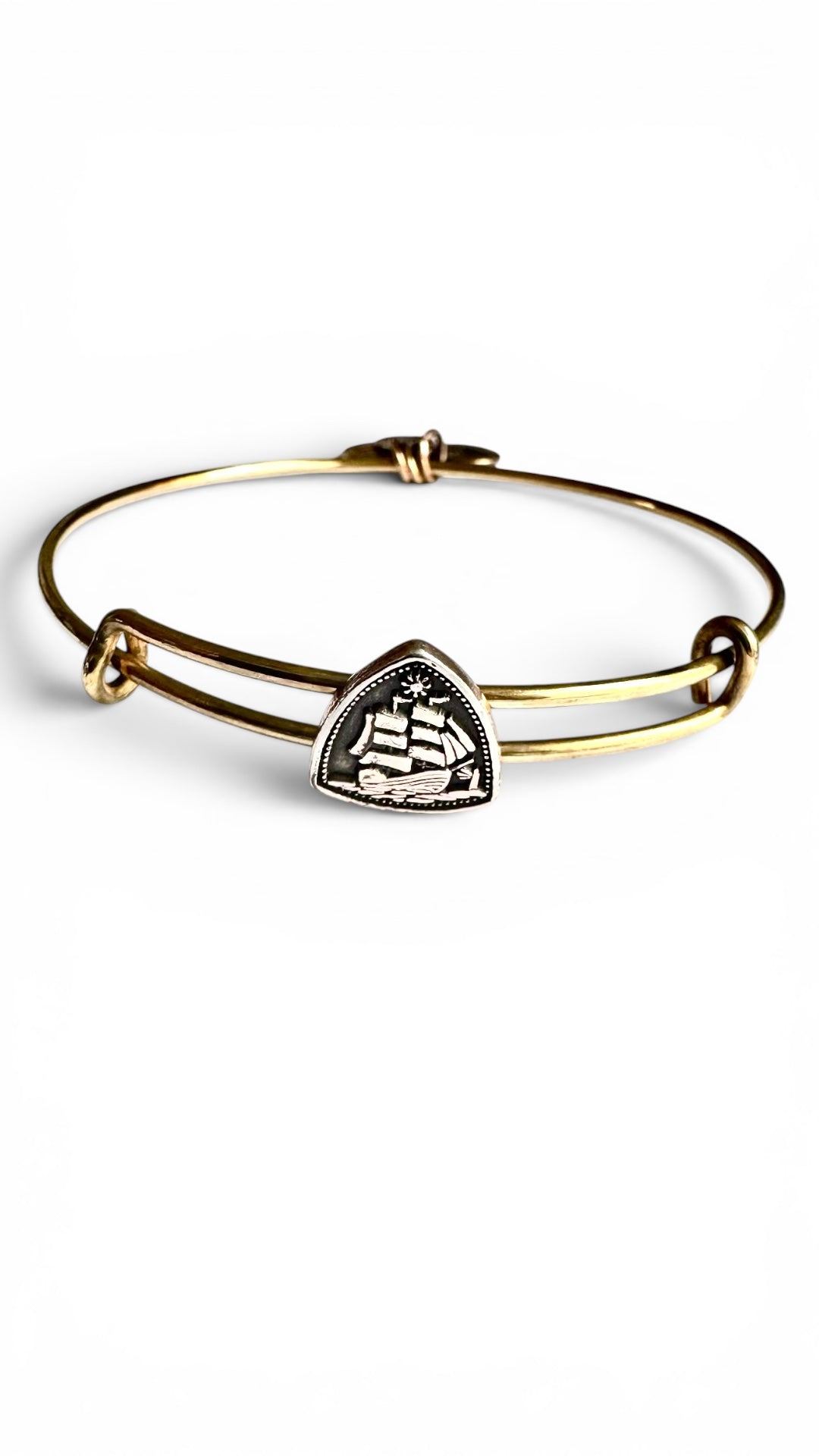 Alex and Ani - Steady Vessel Slider Charm Bangle Bracelet