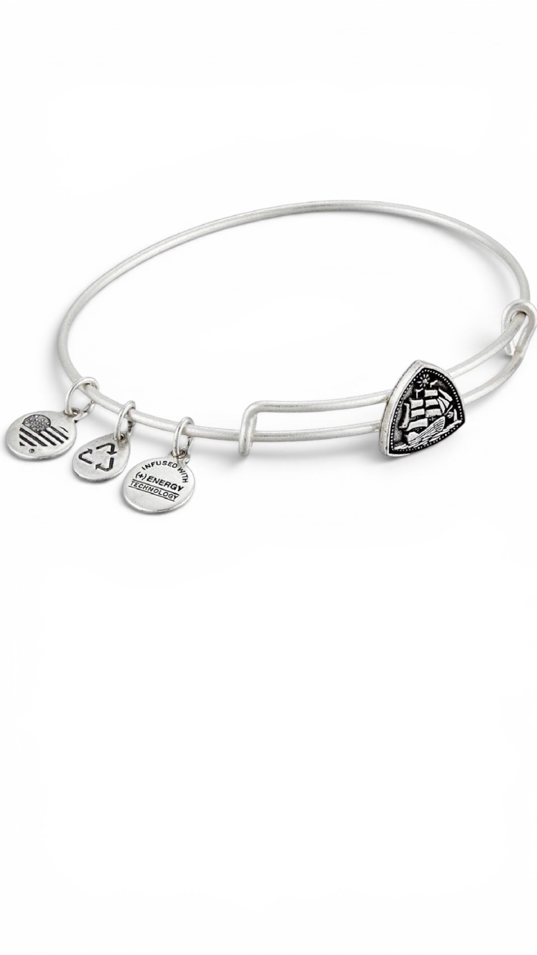 Alex and Ani - Steady Vessel Slider Charm Bangle Bracelet