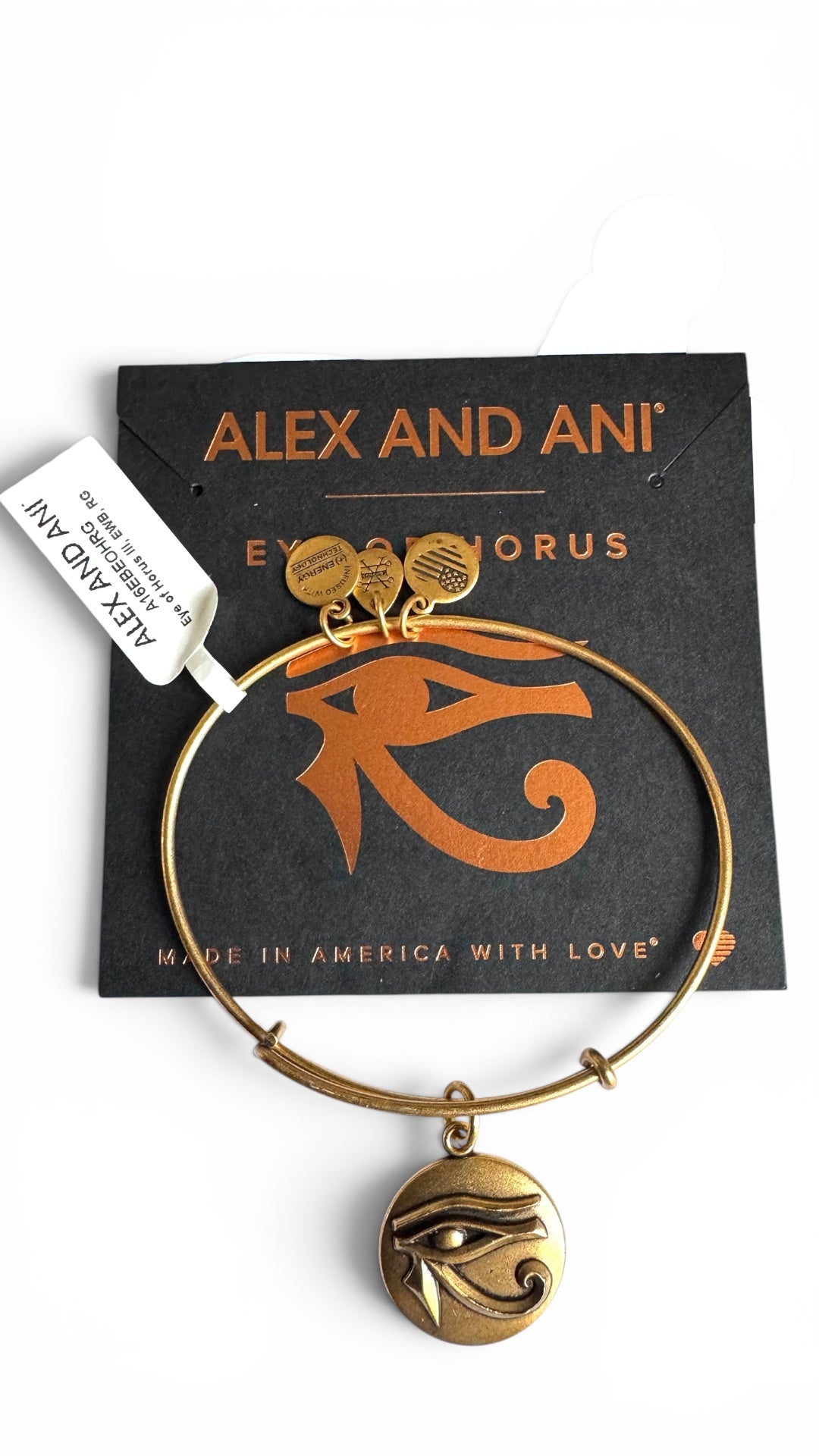 Alex and Ani – Eye of Horus Charm Bangle Bracelet 2 Styles
