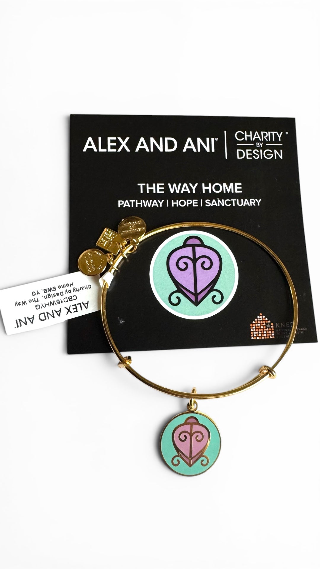 Alex and Ani - The Way Home Charm Bangle
