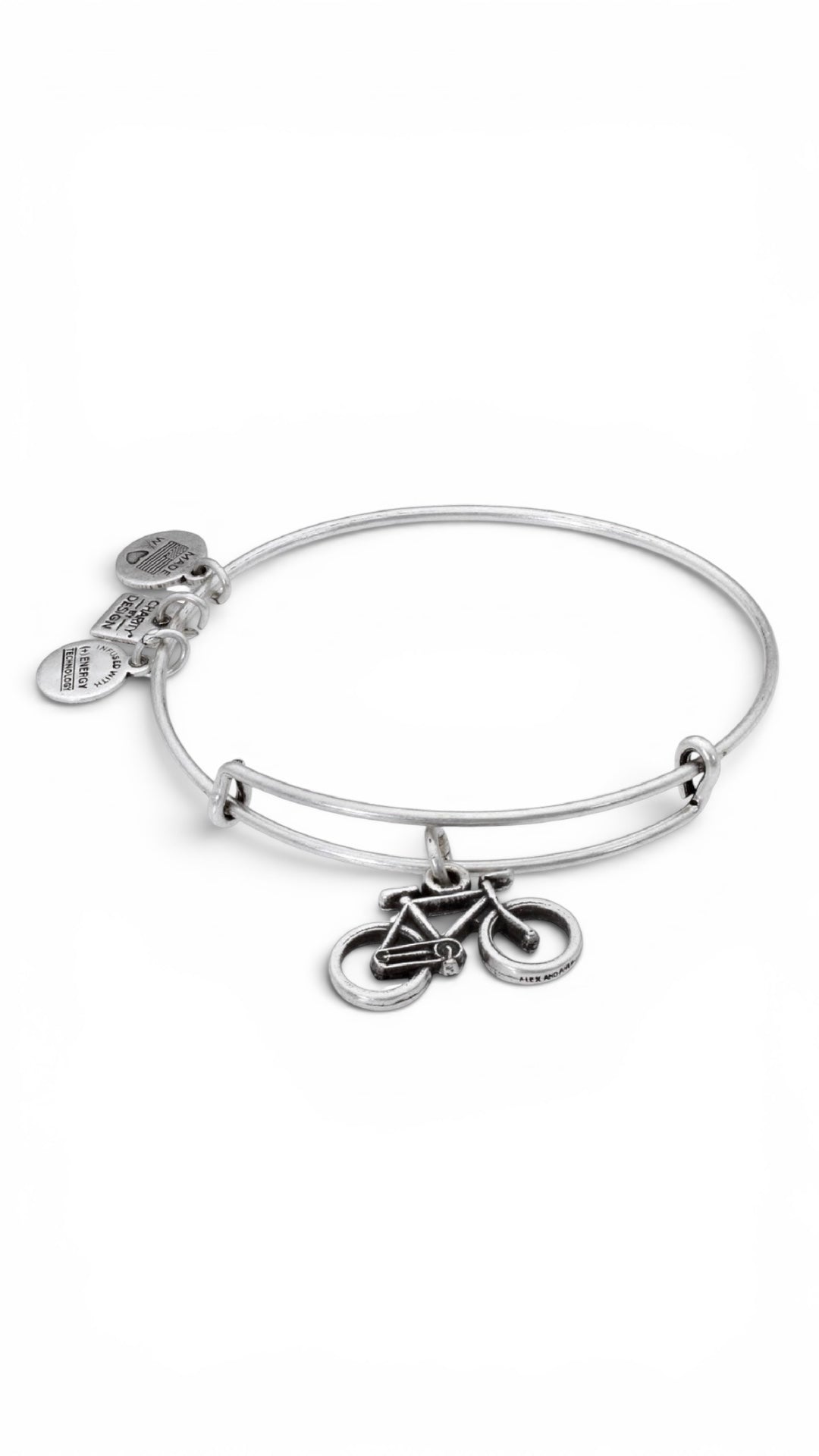 Alex and Ani - Bicycle Charm Bangle Bracelet