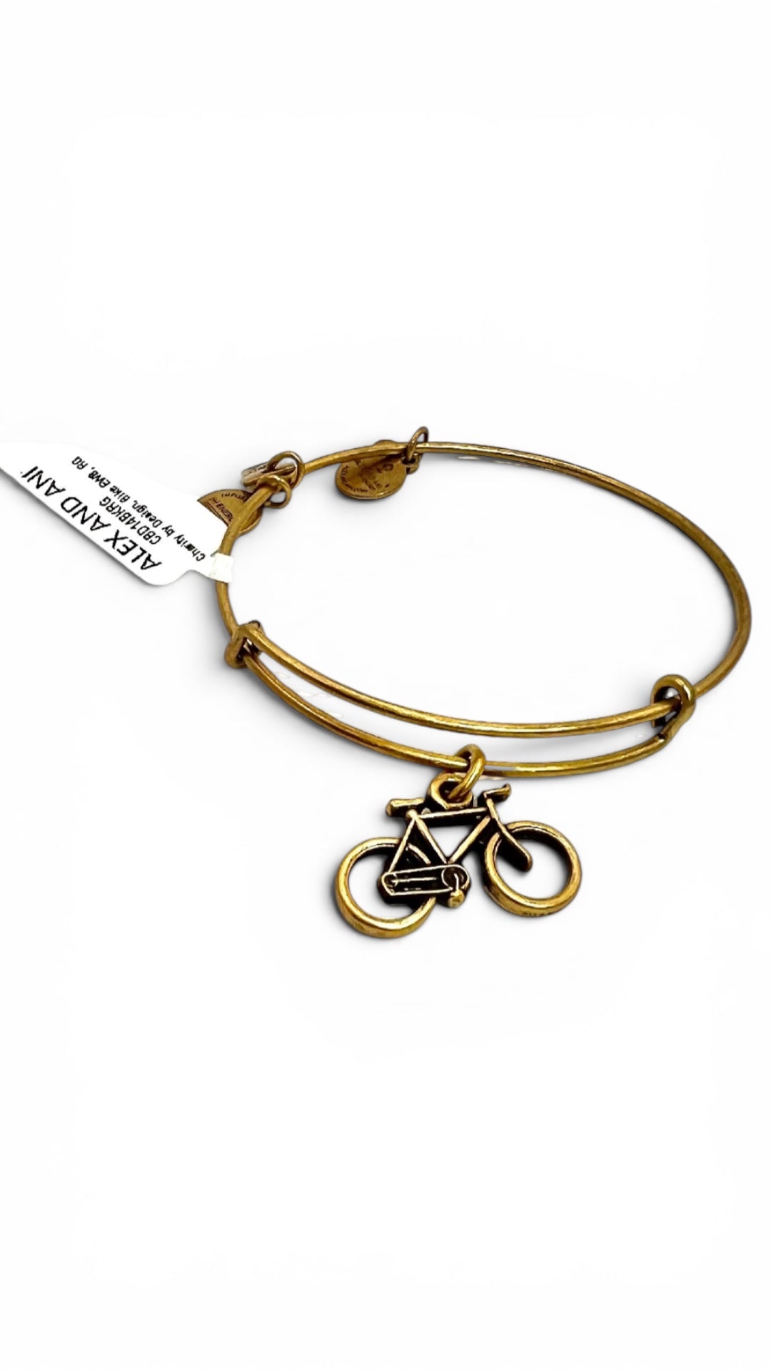 Alex and Ani - Bicycle Charm Bangle Bracelet