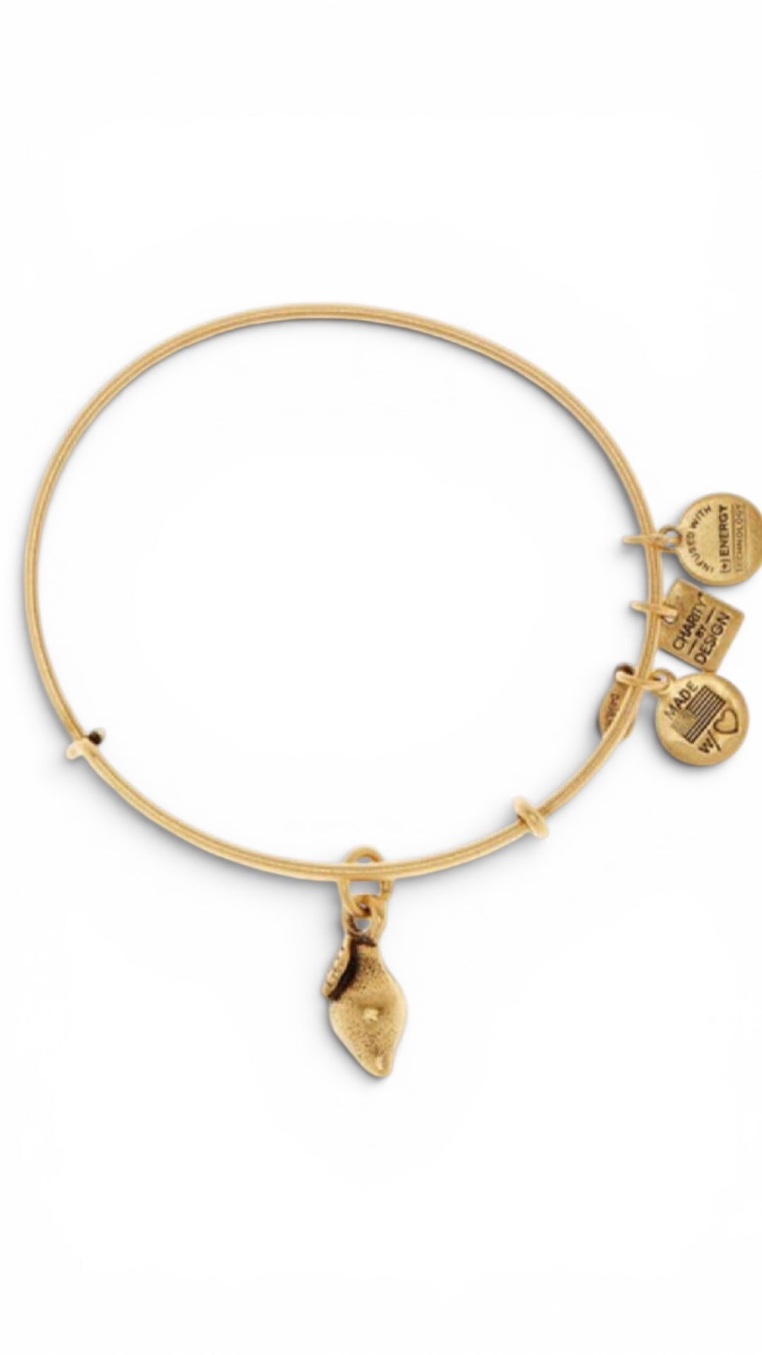 Alex and Ani - Lemon Charm Charm Bangle, Charity to Fund Pediatric Cancer Research
