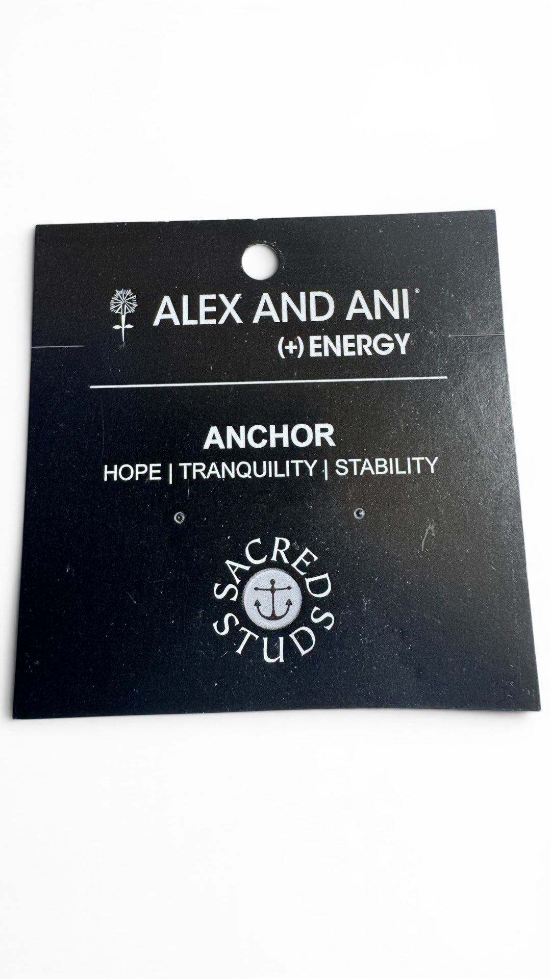 Alex and Ani - Anchor Slide Sacred Studs Charm  Bangle Bracelet