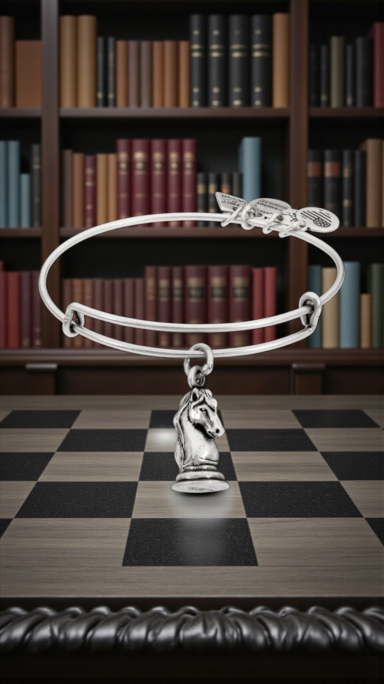 Alex and Ani - The Knight Charm Bangle Bracelet