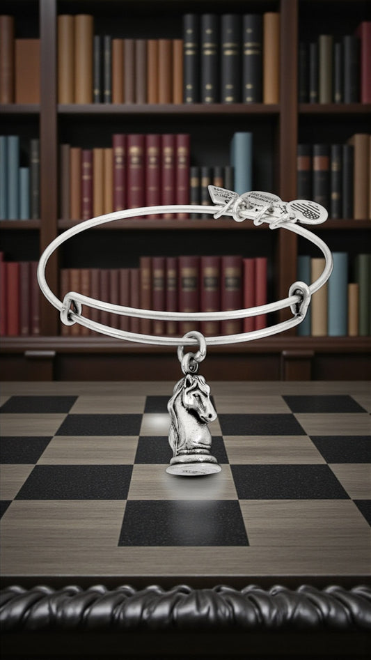 Alex and Ani - The Knight Charm Bangle Bracelet