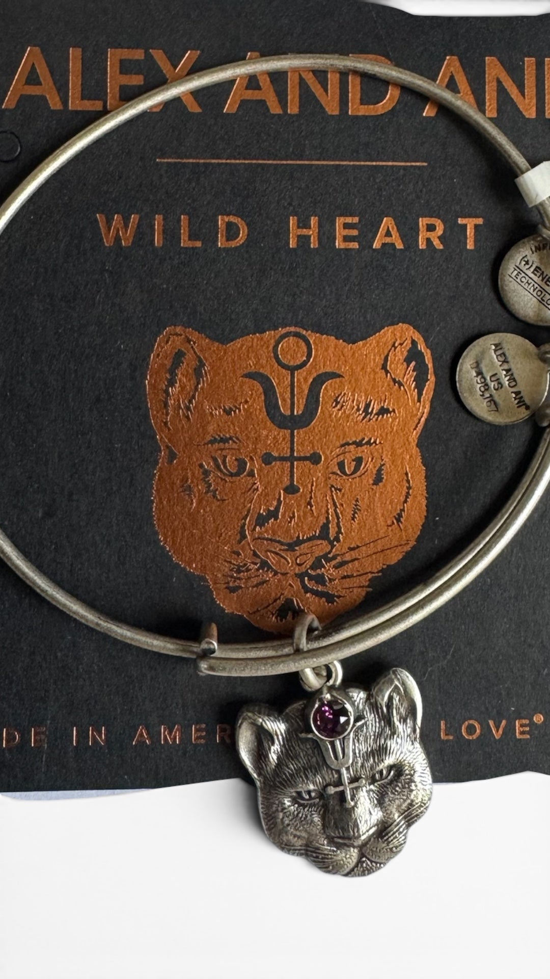Alex and Ani - Wild Heart Charm Bangle Bracelet, 2 Styles