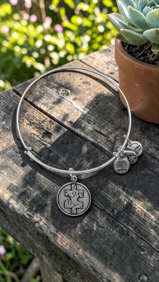 Alex and Ani - Piece of the Puzzle Charm Bracelet Bracelet