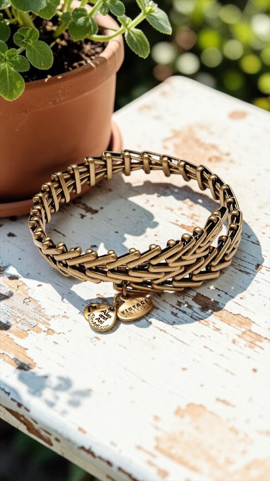 Alex and Ani Vintage Sixty-Six Gypsy Wrap Bracelet