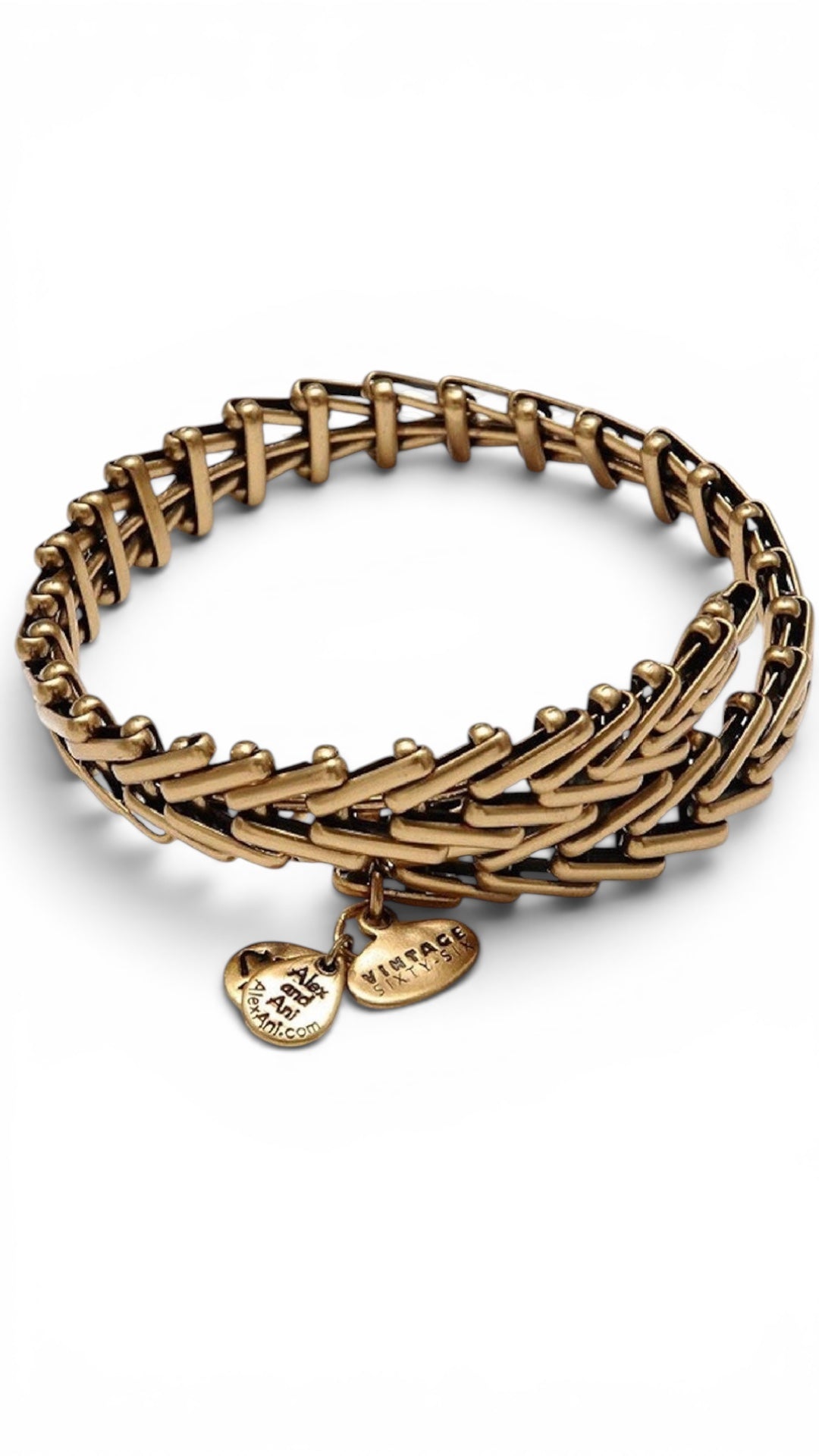 Alex and Ani Vintage Sixty-Six Gypsy Wrap Bracelet