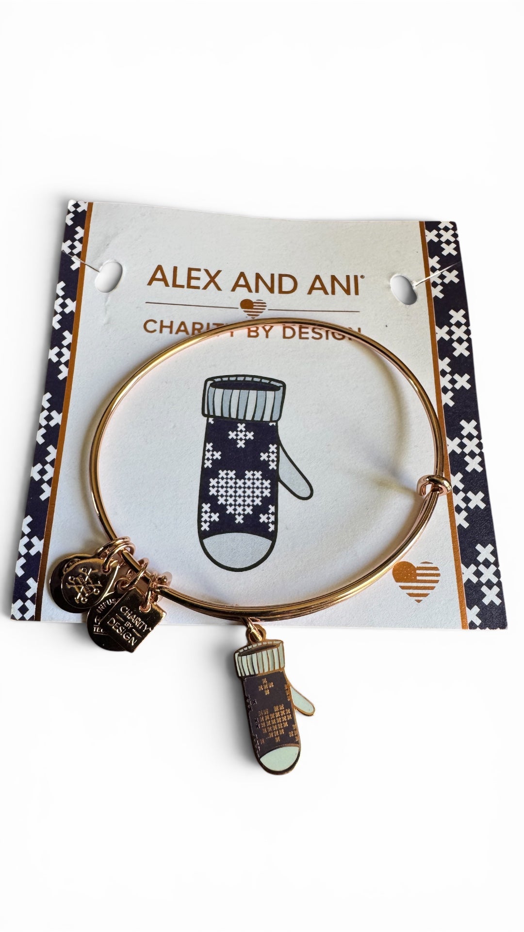 Alex and Ani - Mitten, Charity by Design, Bangle Bracelet
