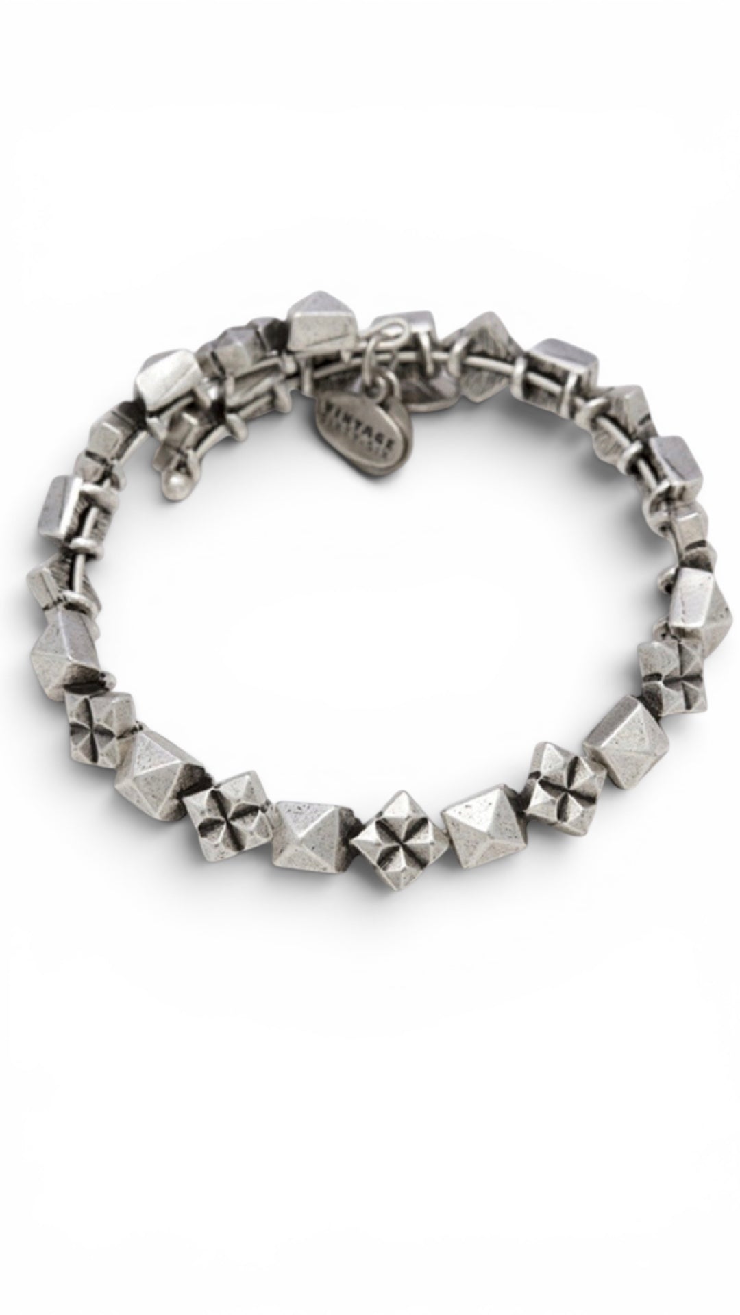 Alex & Ani - Studstruck Vintage 66 Beaded Bangle