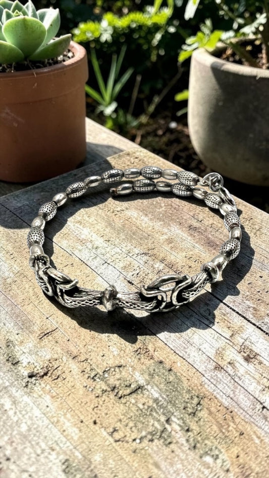Alex & Ani - Silver Bead Vintage 66 Wrap
