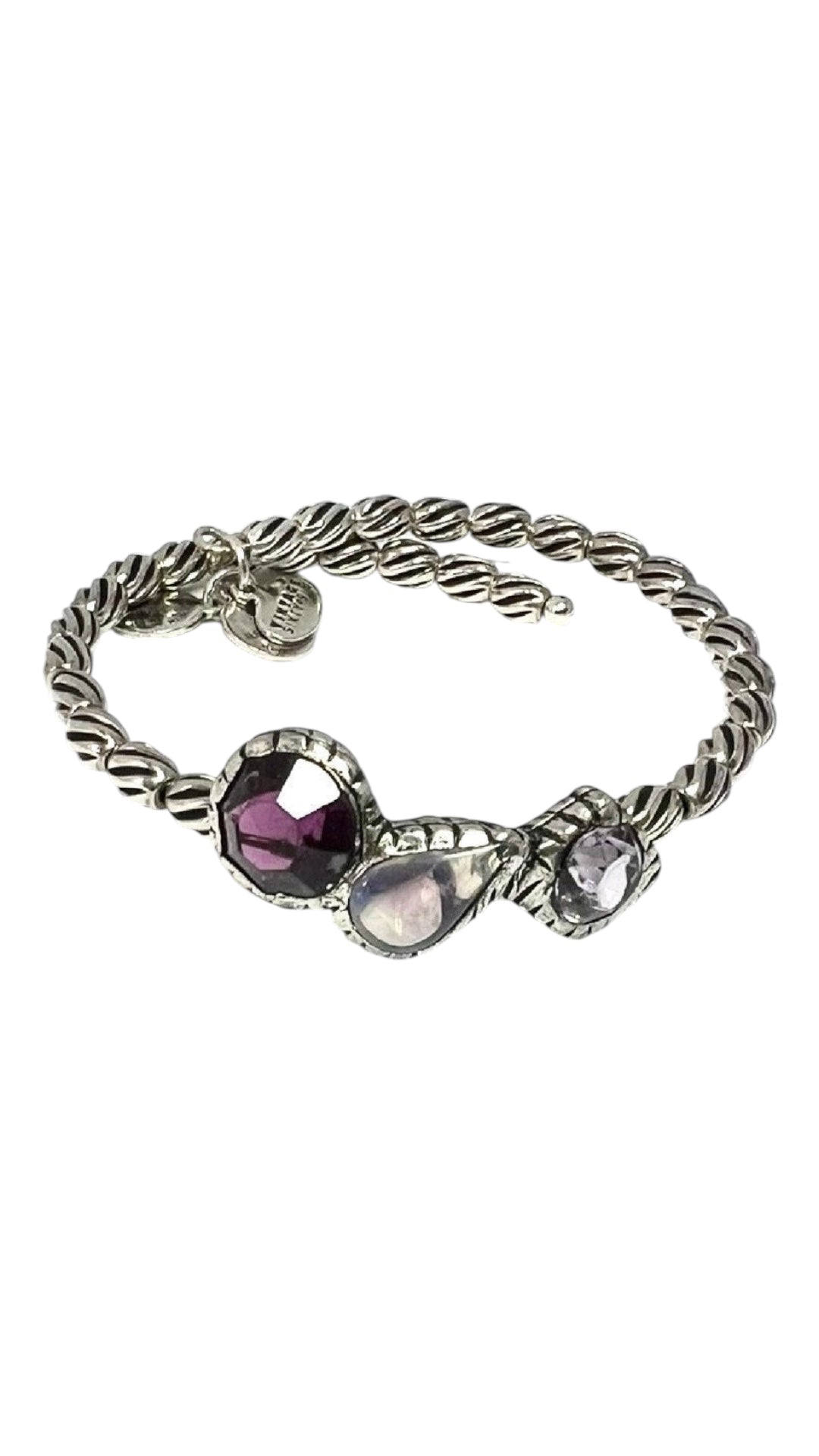 Alex and Ani - Treasure Trove 3 Jeweled, Vintage Sixty-Six Wrap Bangle Bracelet