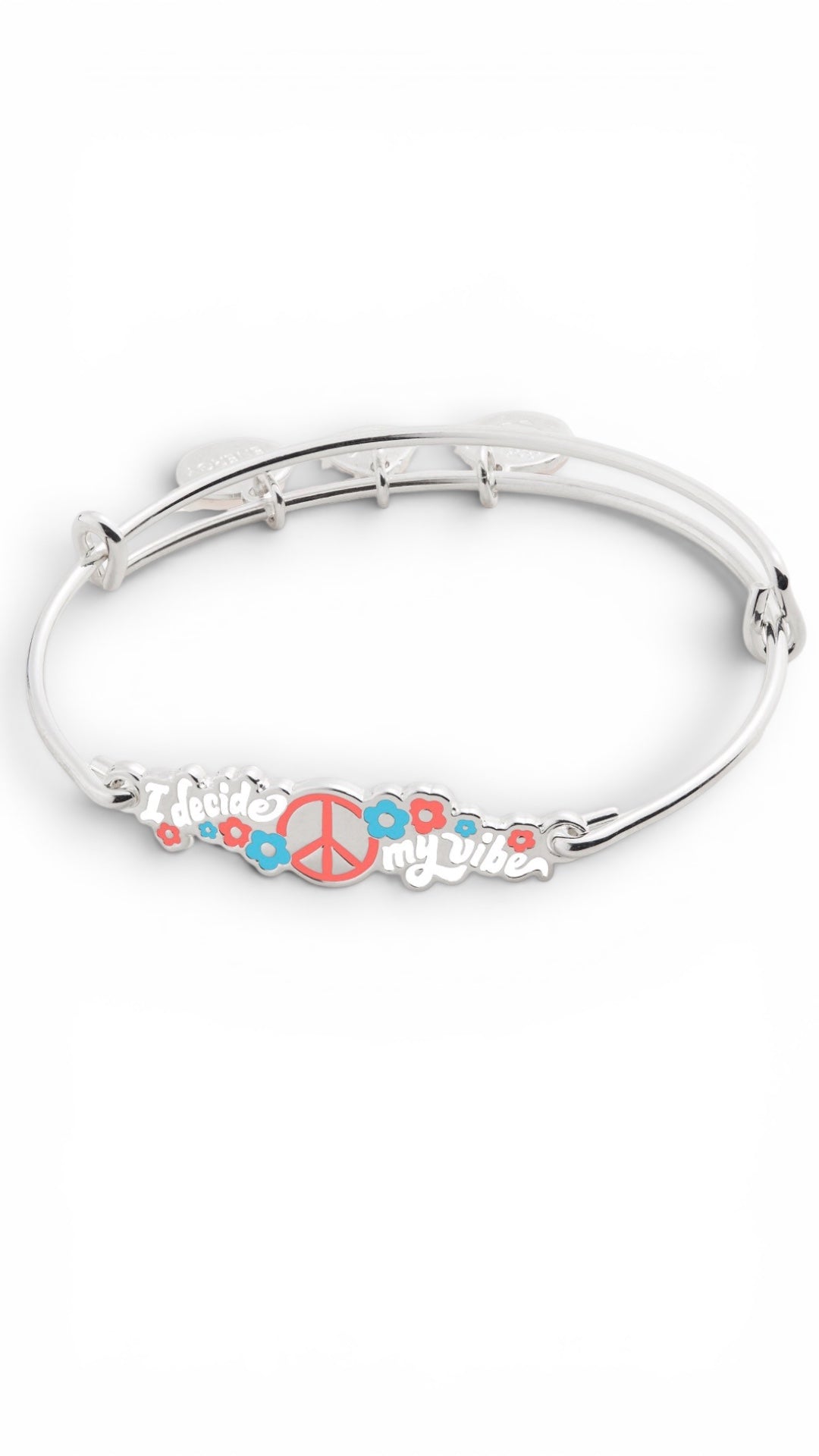 Alex and Ani - 'I Decide My Vibe' Peace Inline Bangle Bracelet