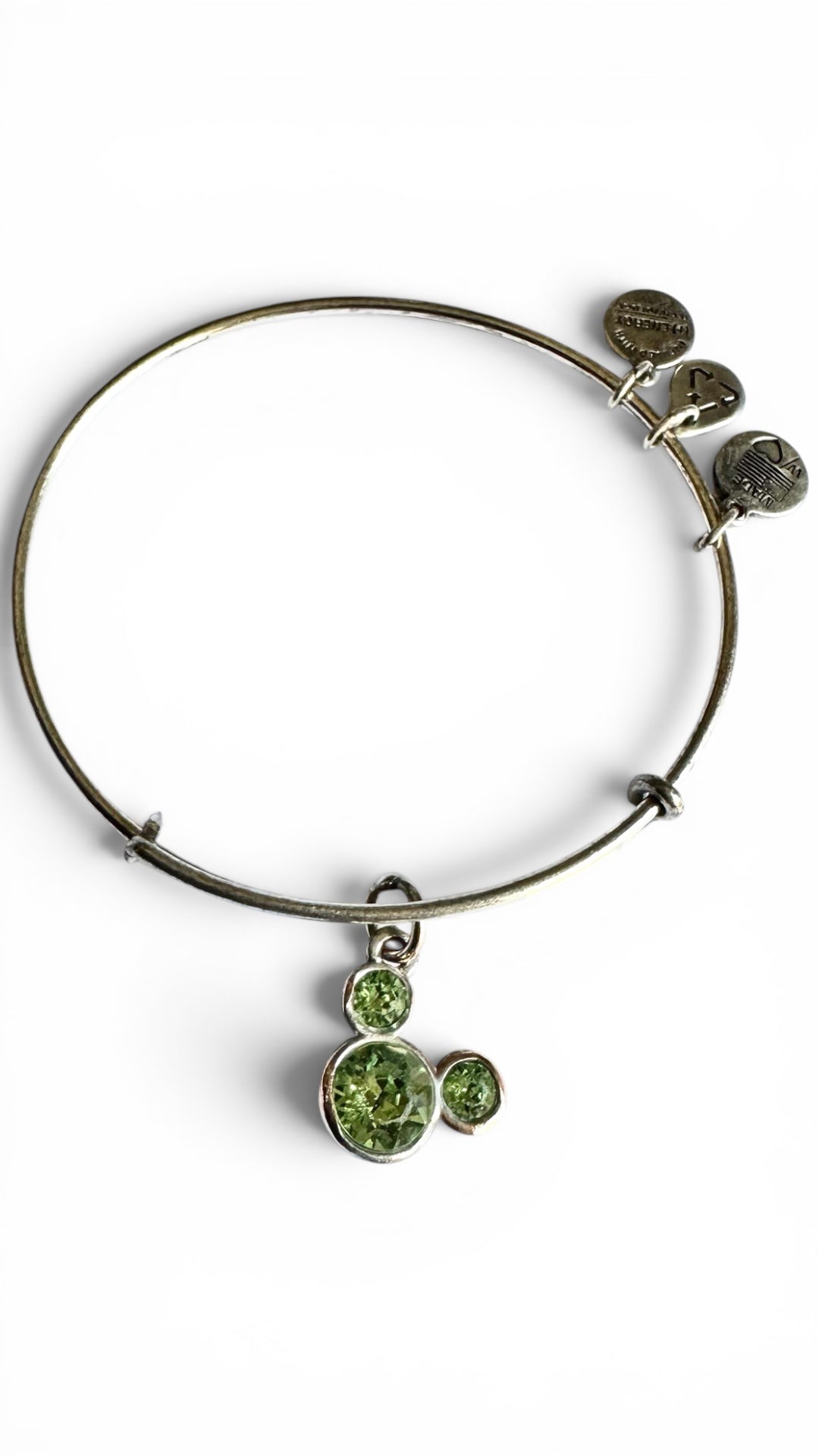 Alex and Ani - Park Exclusive - August Birth Swarovski Crystal Bangle Bracelet