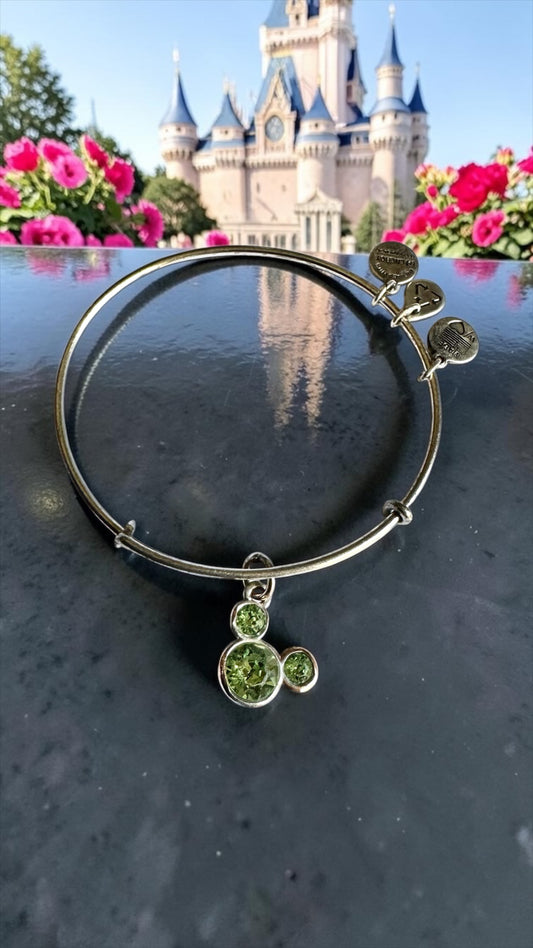 Alex and Ani - Park Exclusive - August Birth Swarovski Crystal Bangle Bracelet
