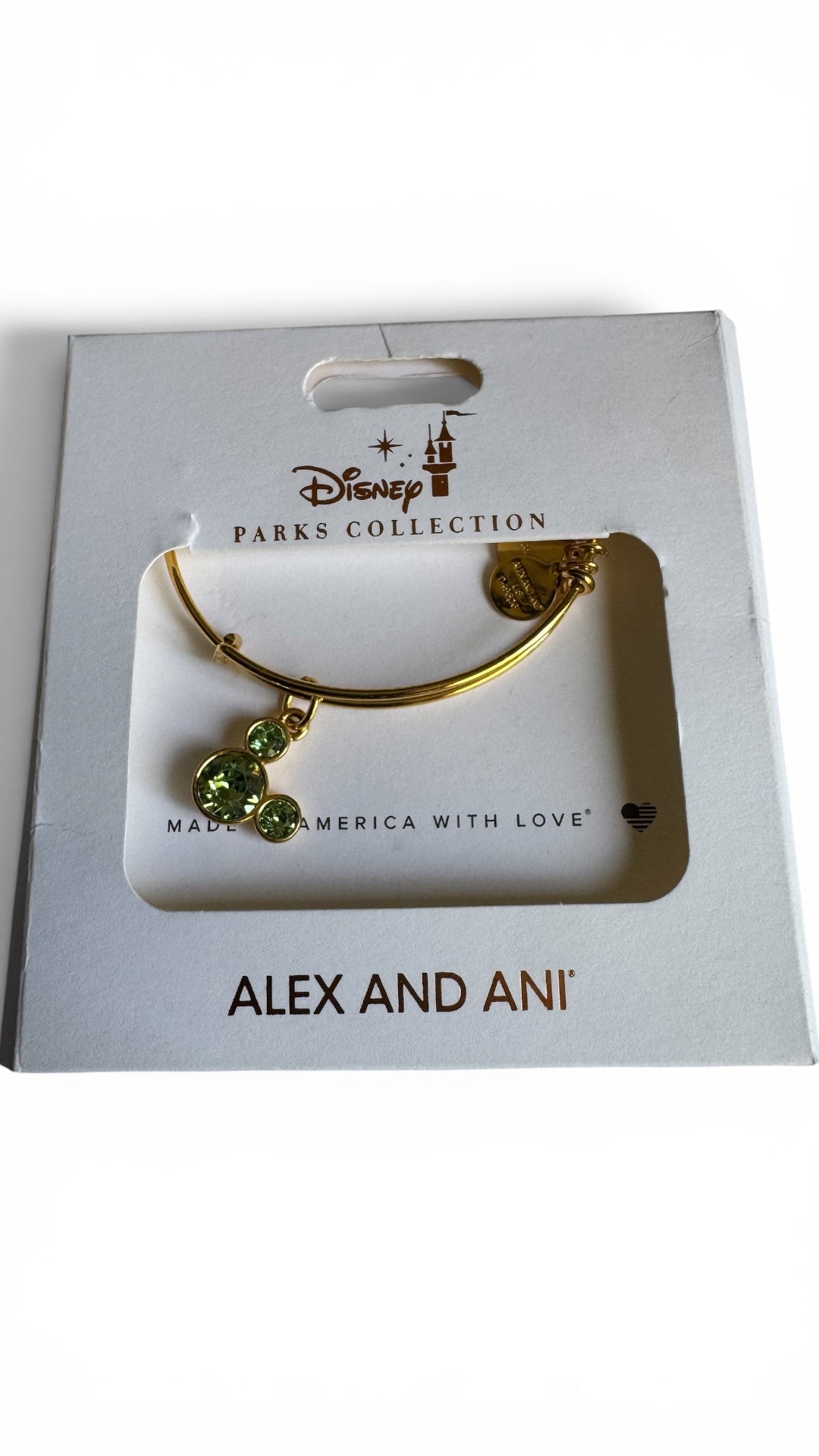 Alex and Ani - Park Exclusive - August Birth Swarovski Crystal Bangle Bracelet