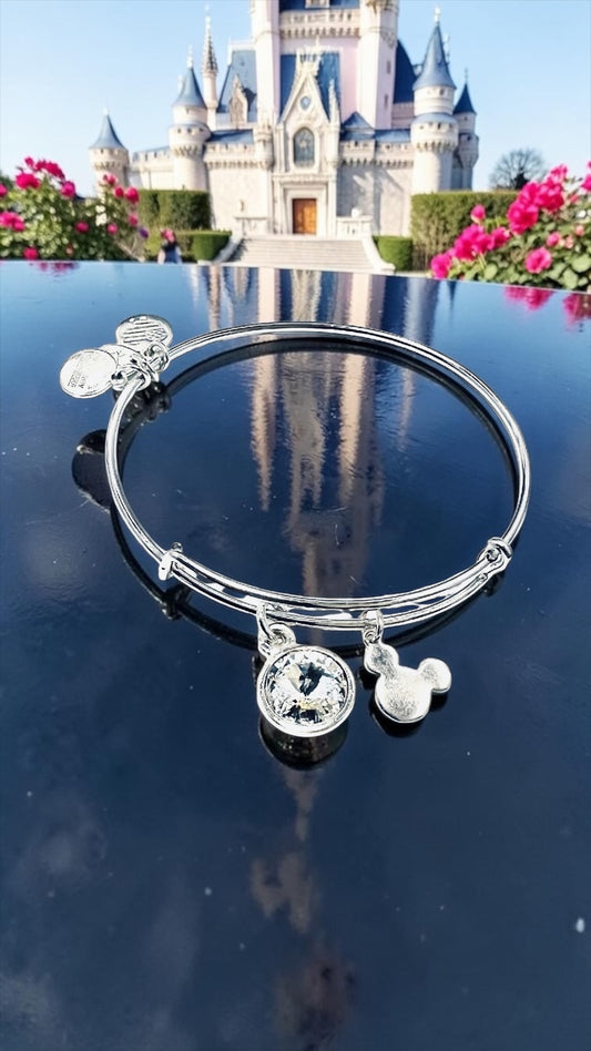 Alex and Ani - Park Exclusive - April Swarovski Crystal Bangle Bracelet