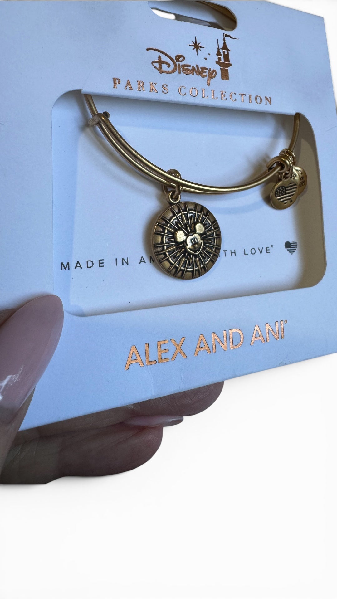 Alex and Ani - Disney Park Exclusive Charm Bracelet - California Adventure Mickey's Fun Wheel