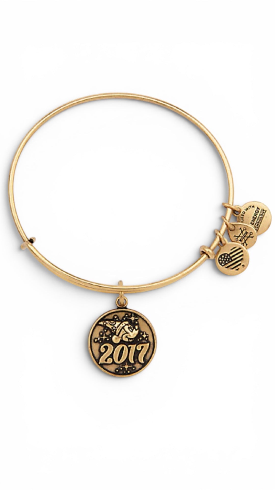 Alex and Ani - Sorcerer Mickey Mouse 2017 Disney Park Exclusive Charm Bangle Bracelet