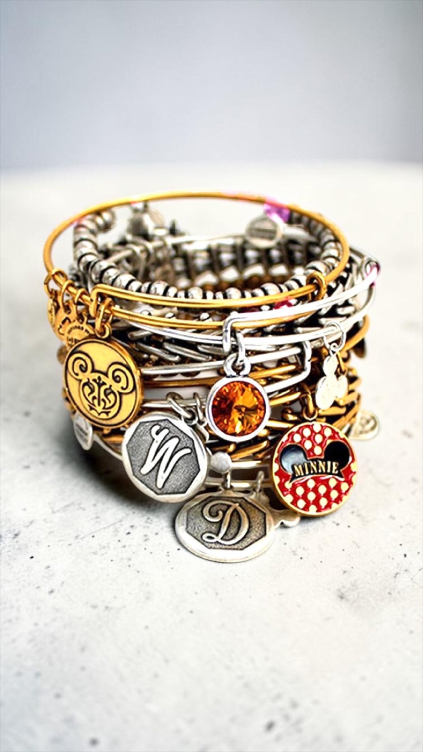 Alex and Ani - Icon Mickey Mouse Charm Bangle Bracelet, Park Exclusive