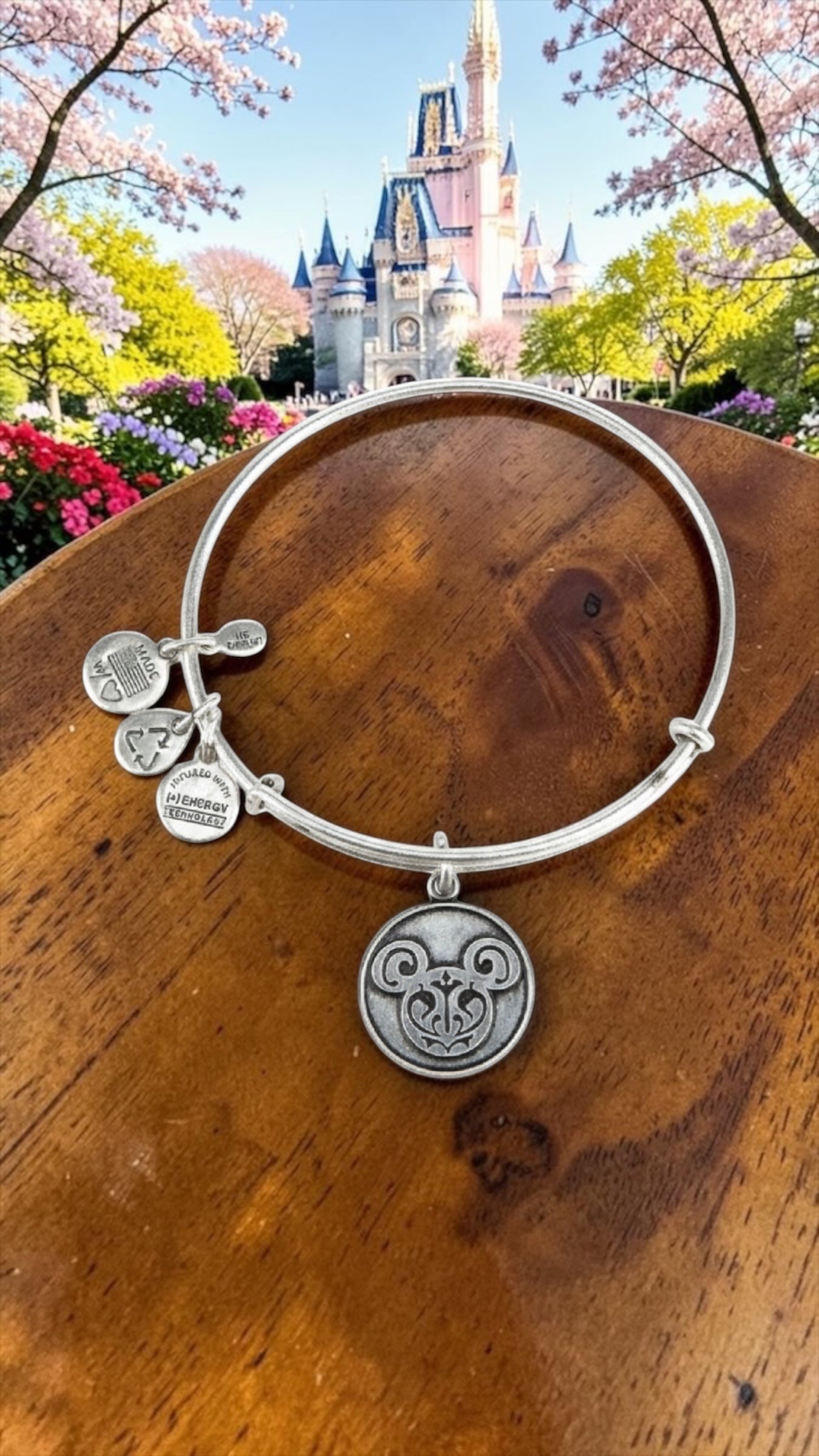 Alex and Ani - Icon Mickey Mouse Charm Bangle Bracelet, Park Exclusive