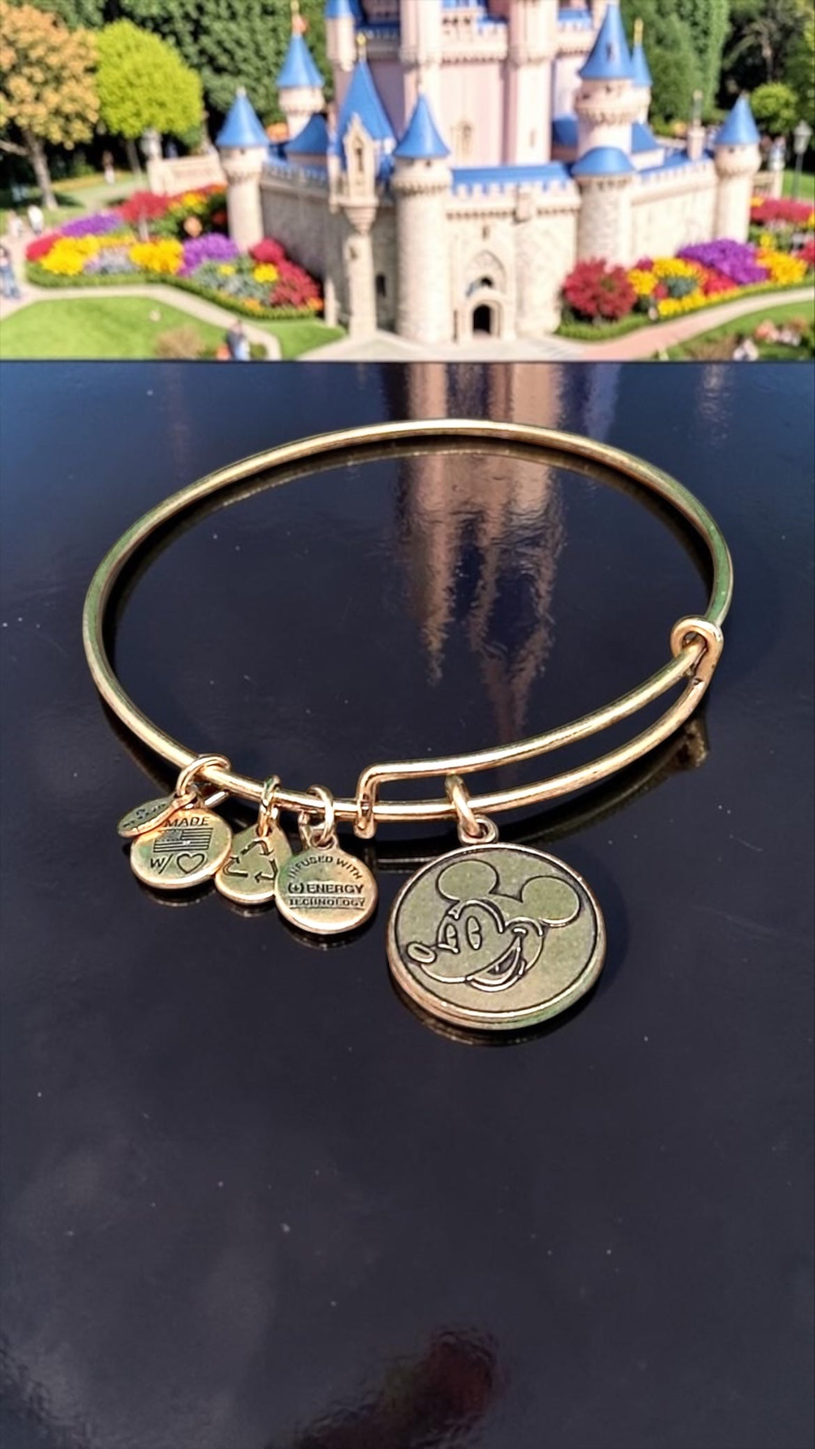 Alex and Ani - Mickey Mouse Charm Bangle Bracelet, Park Exclusive