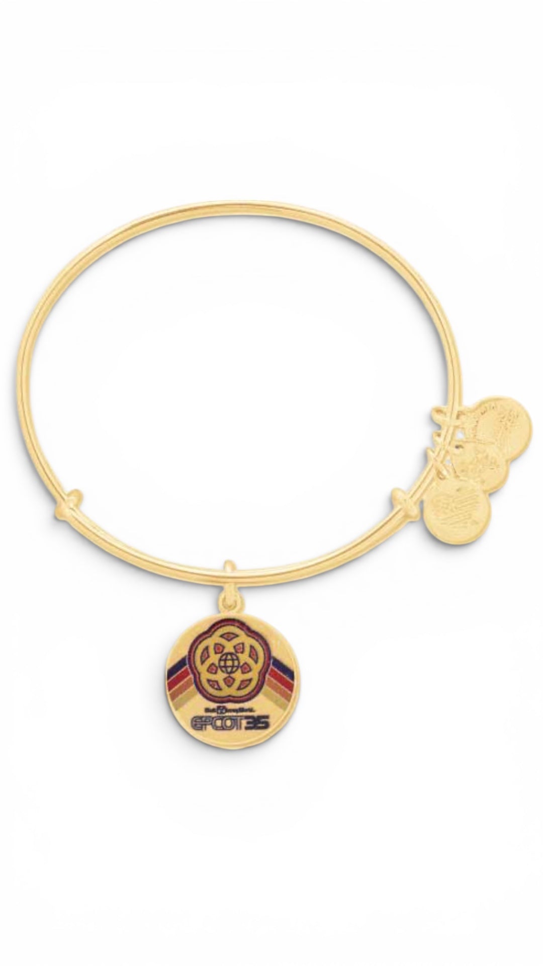 Alex and Ani - Park Exclusive Epcot 35th Anniversary Charm Bangle Bracelet
