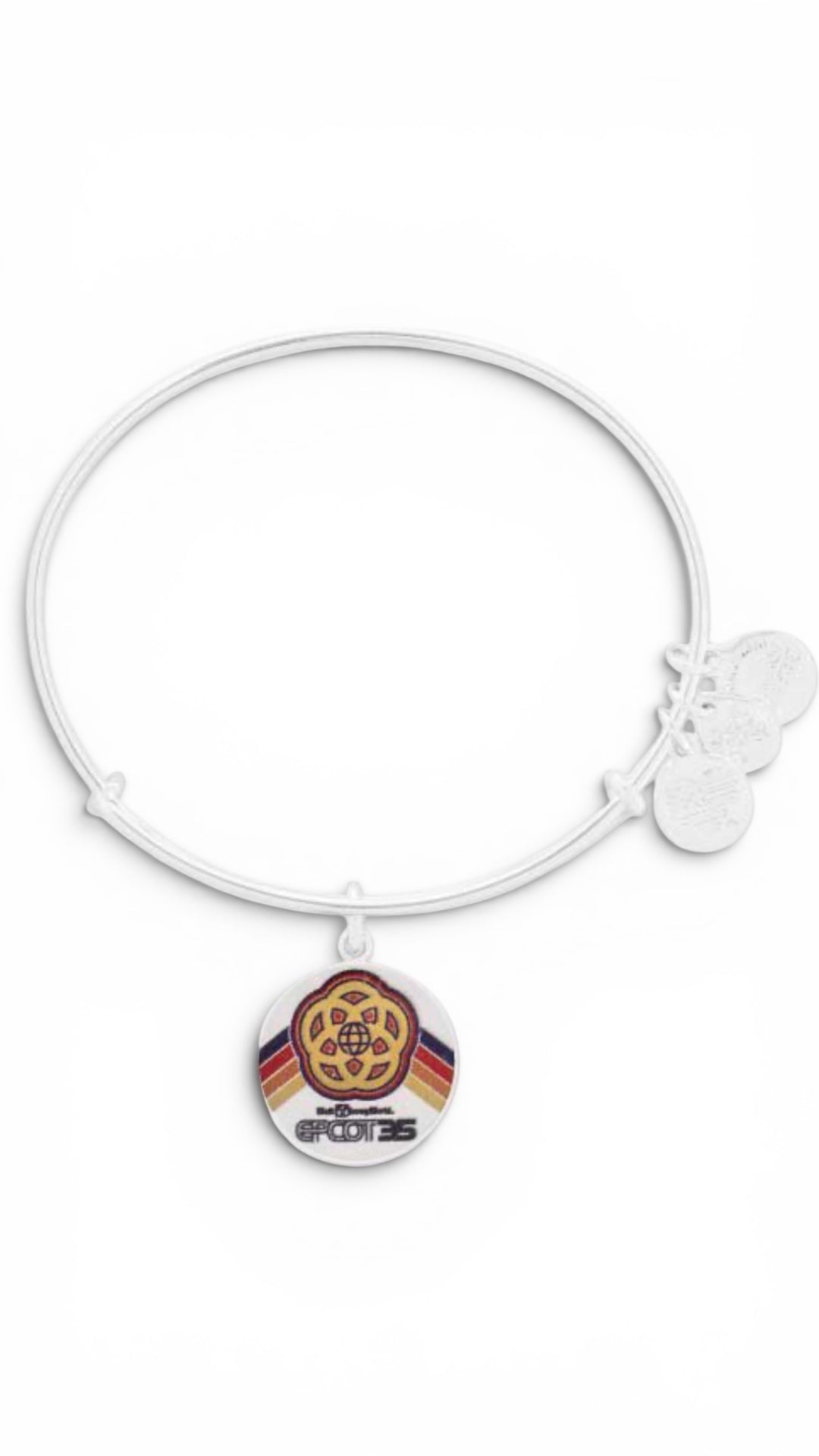 Alex and Ani - Park Exclusive Epcot 35th Anniversary Charm Bangle Bracelet