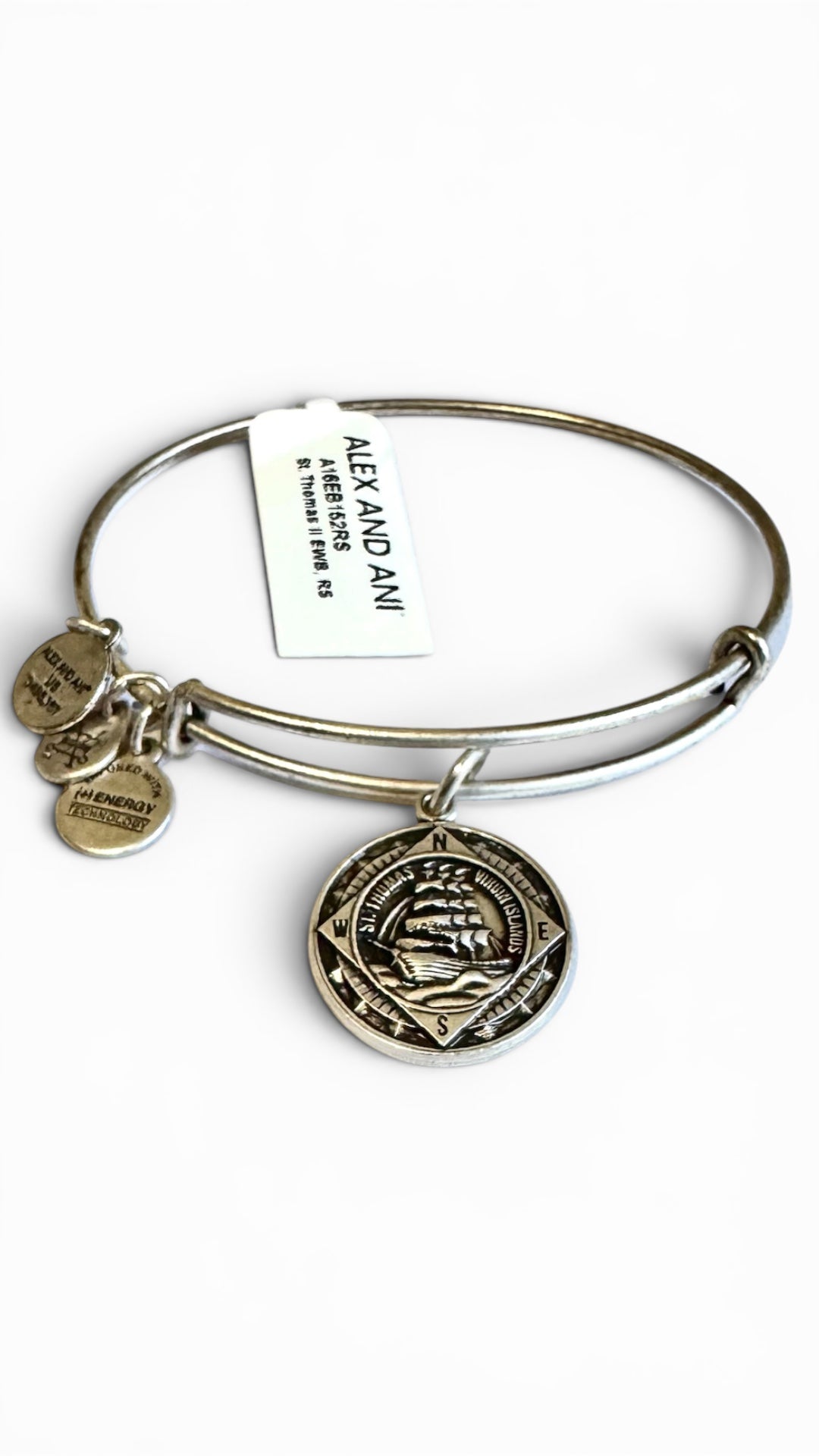 Alex and Ani - St. Thomas Charm Destination Bangle Bracelet - 2 Styles