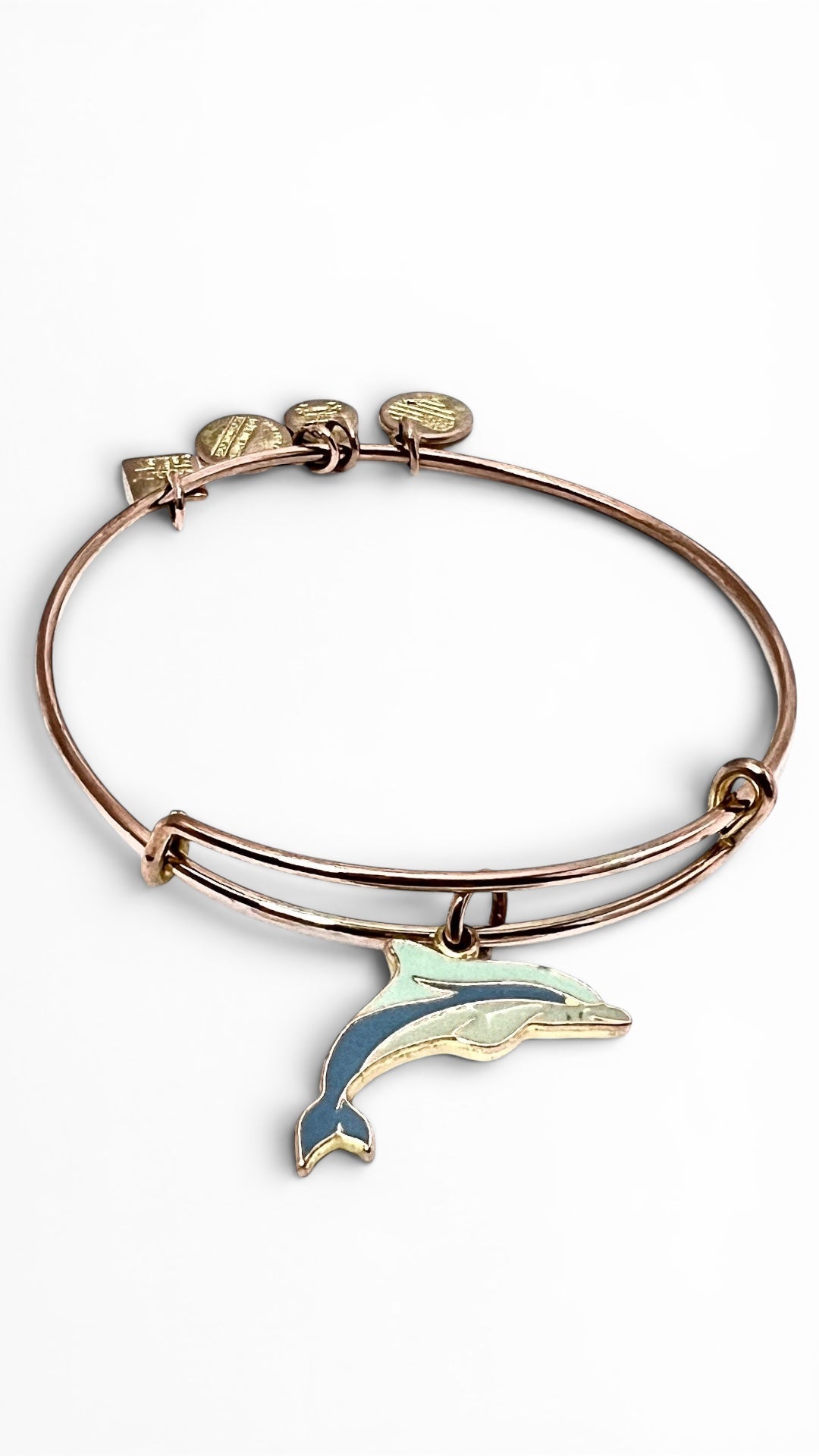 Alex and Ani - Dolphin Charm Bangle Bracelet, 2 Styles