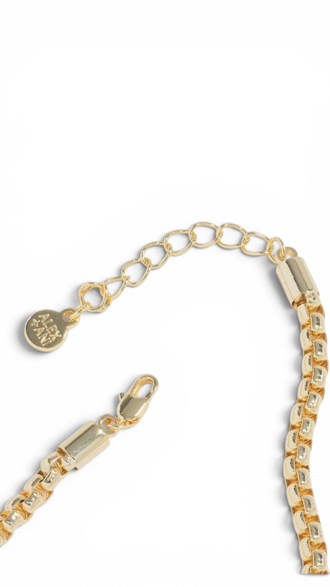 Alex and Ani - Heart and Crystal Chain Bracelet