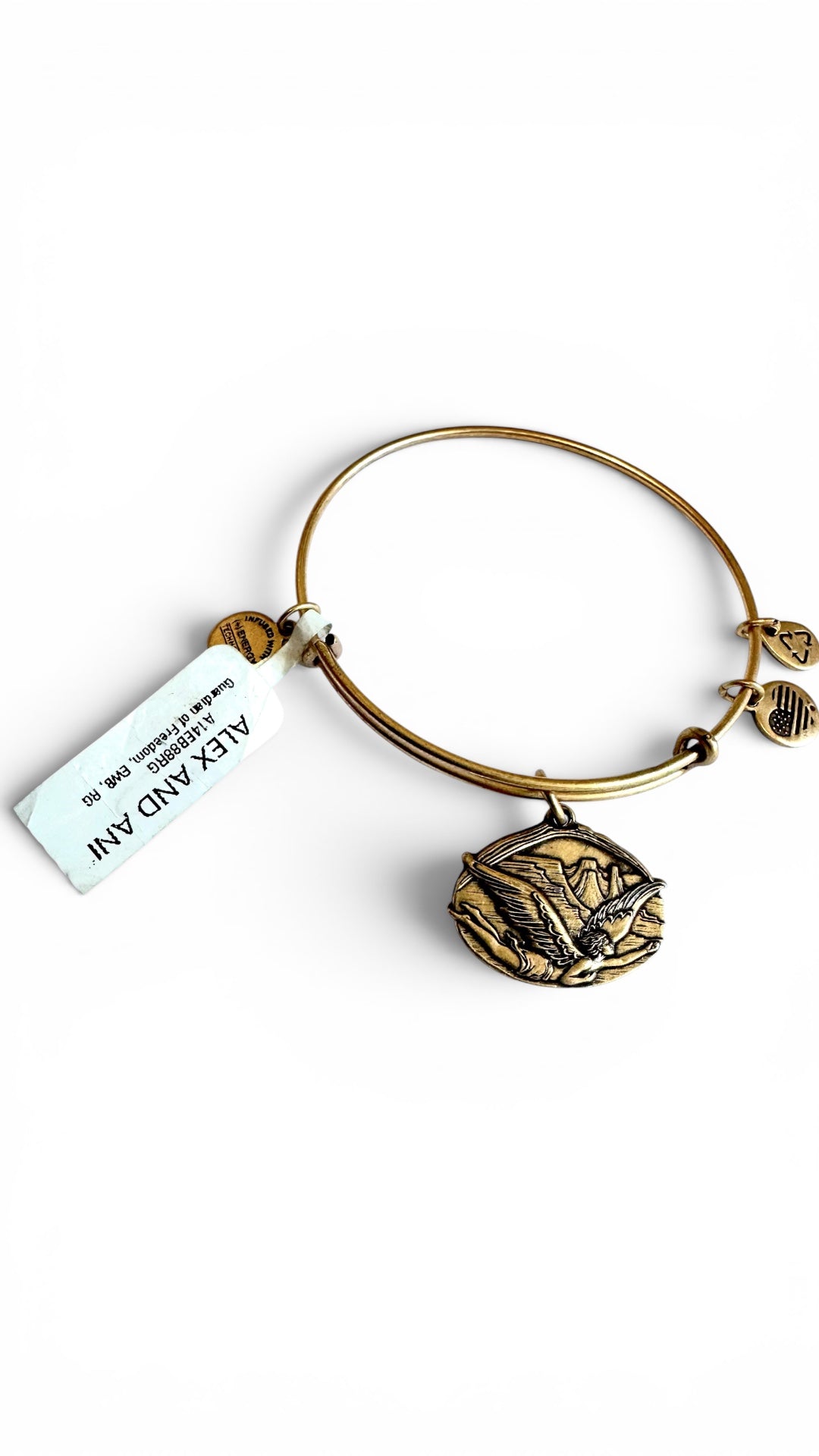 Alex and Ani - Guardian of Freedom Fly With Me Charm Bangle Bracelet