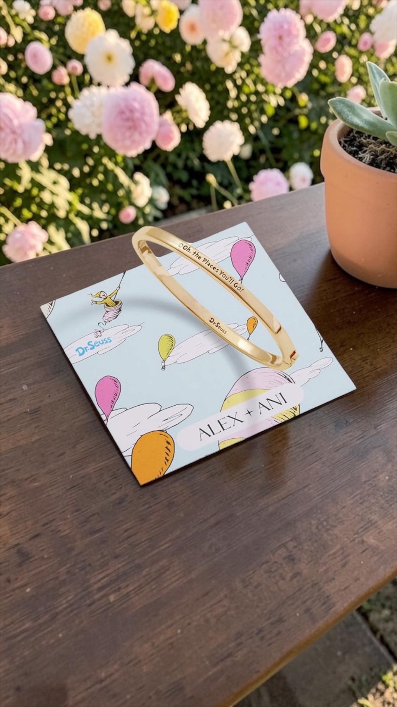 Alex and Ani - ‘Oh The Places You’ll Go’ Graduation Hinge Bangle