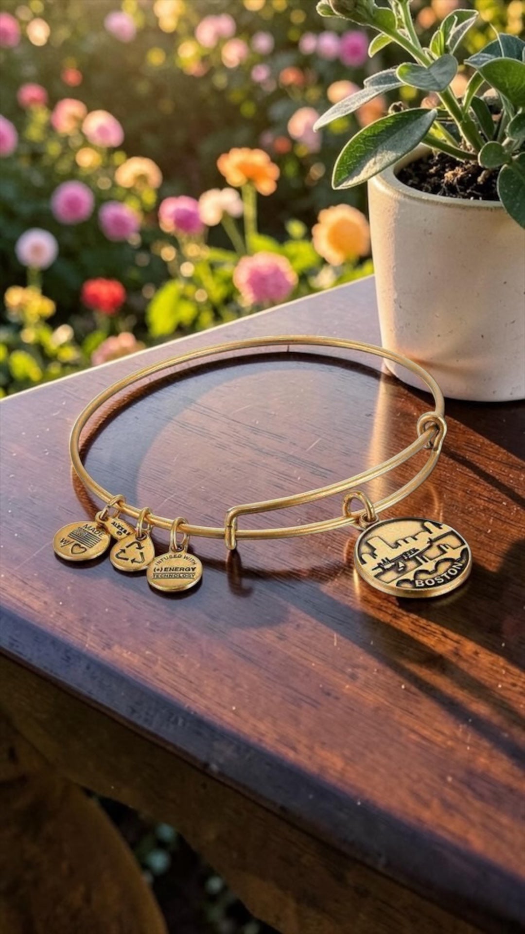 Alex and Ani - Boston Destination Bangle Bracelet
