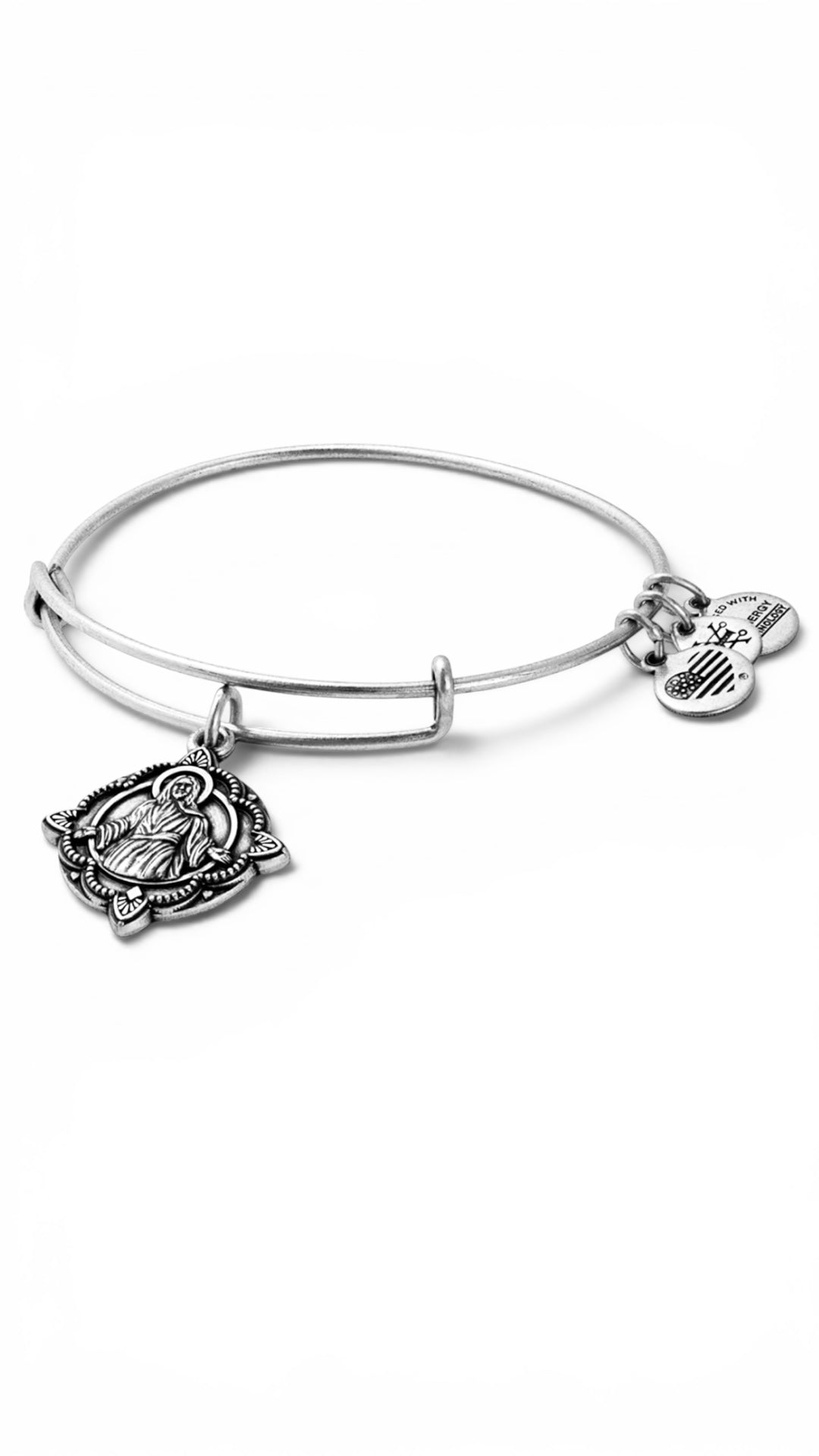 Alex and Ani - Jesus ‘Love One Another’ Charm Bangle Bracelet