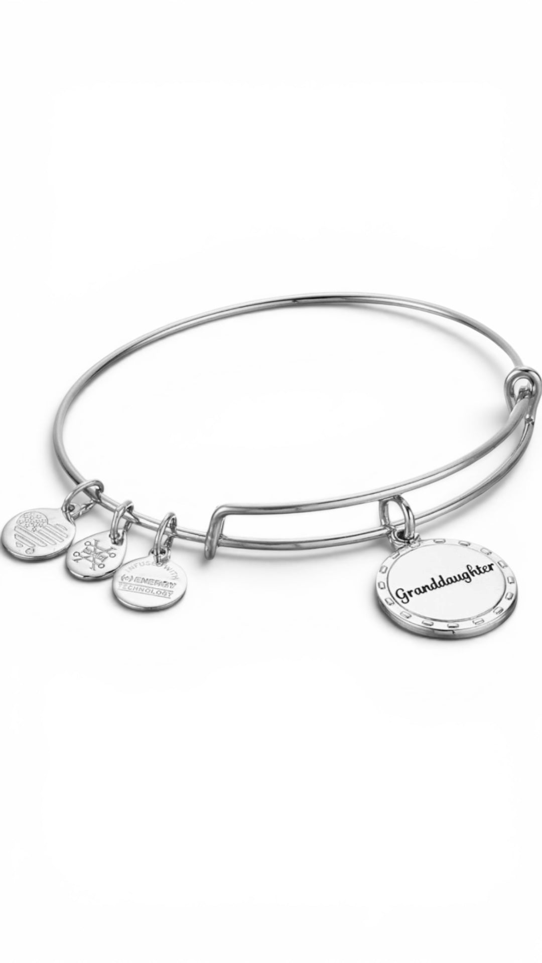 Alex and Ani - Granddaughter, 'By Your Side' Charm Bangle Bracelet