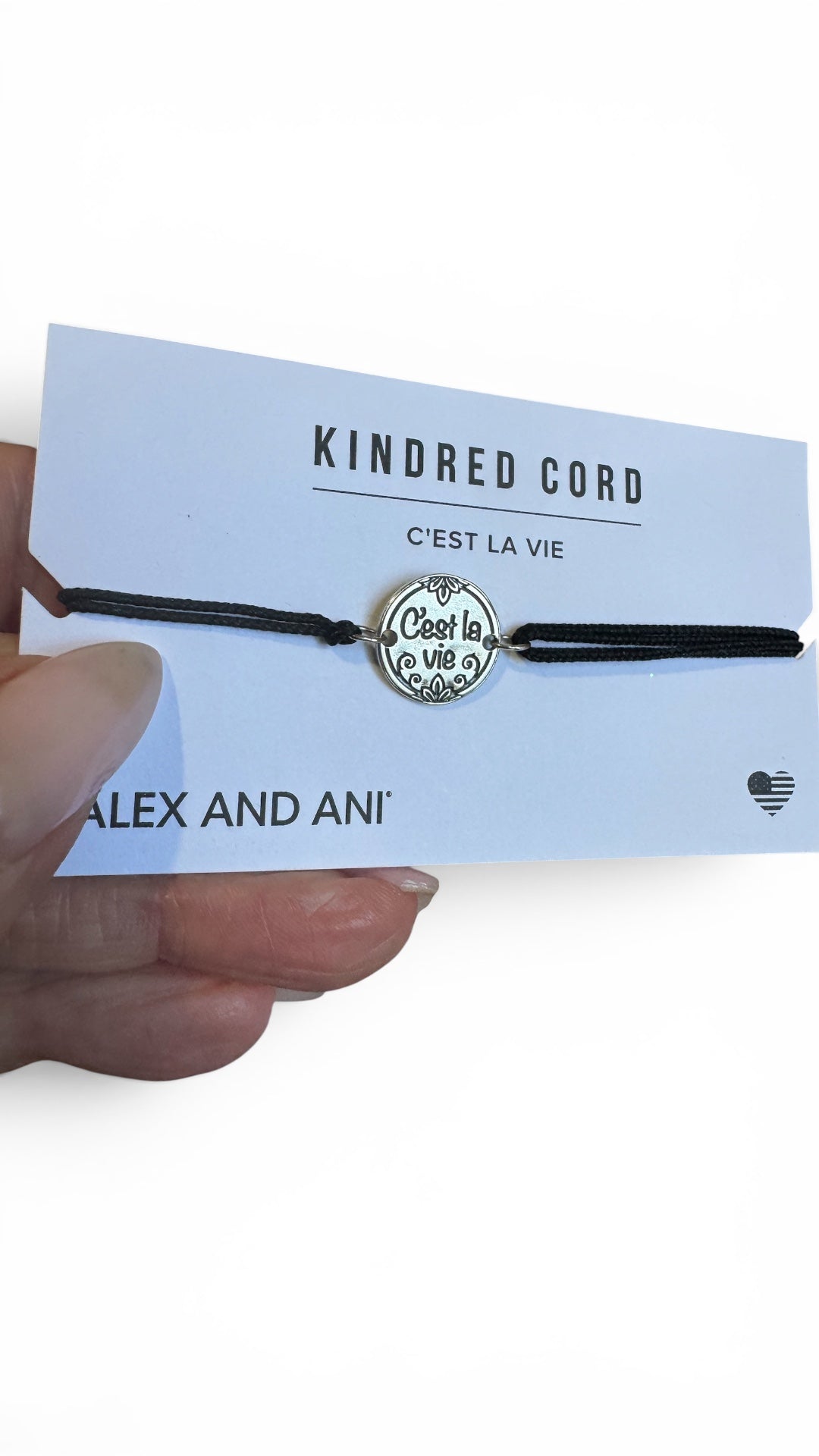 Alex and Ani - Ladybug Charm Kindred Pull Cord Bracelet (Copy)