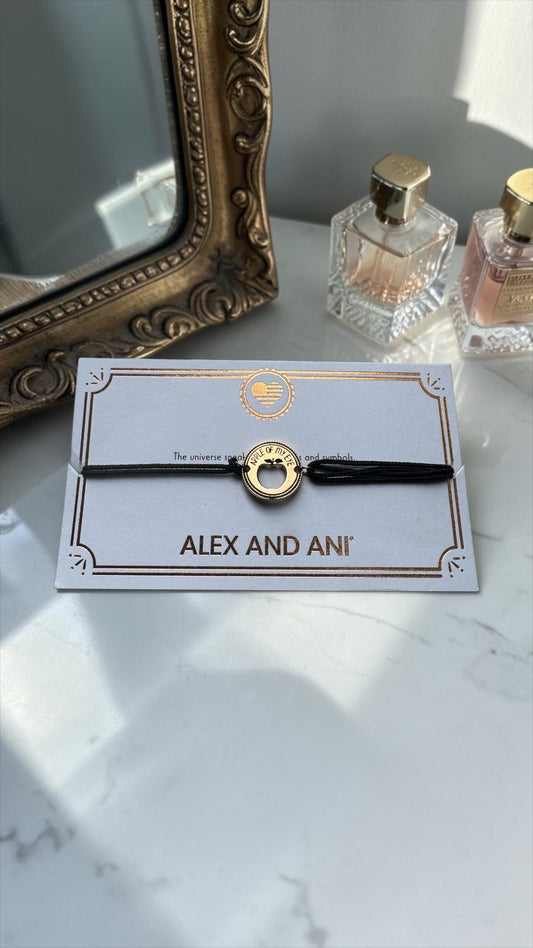 Alex and Ani - ‘Apple of My Eye’ Charm Kindred Pull Cord Bracelet