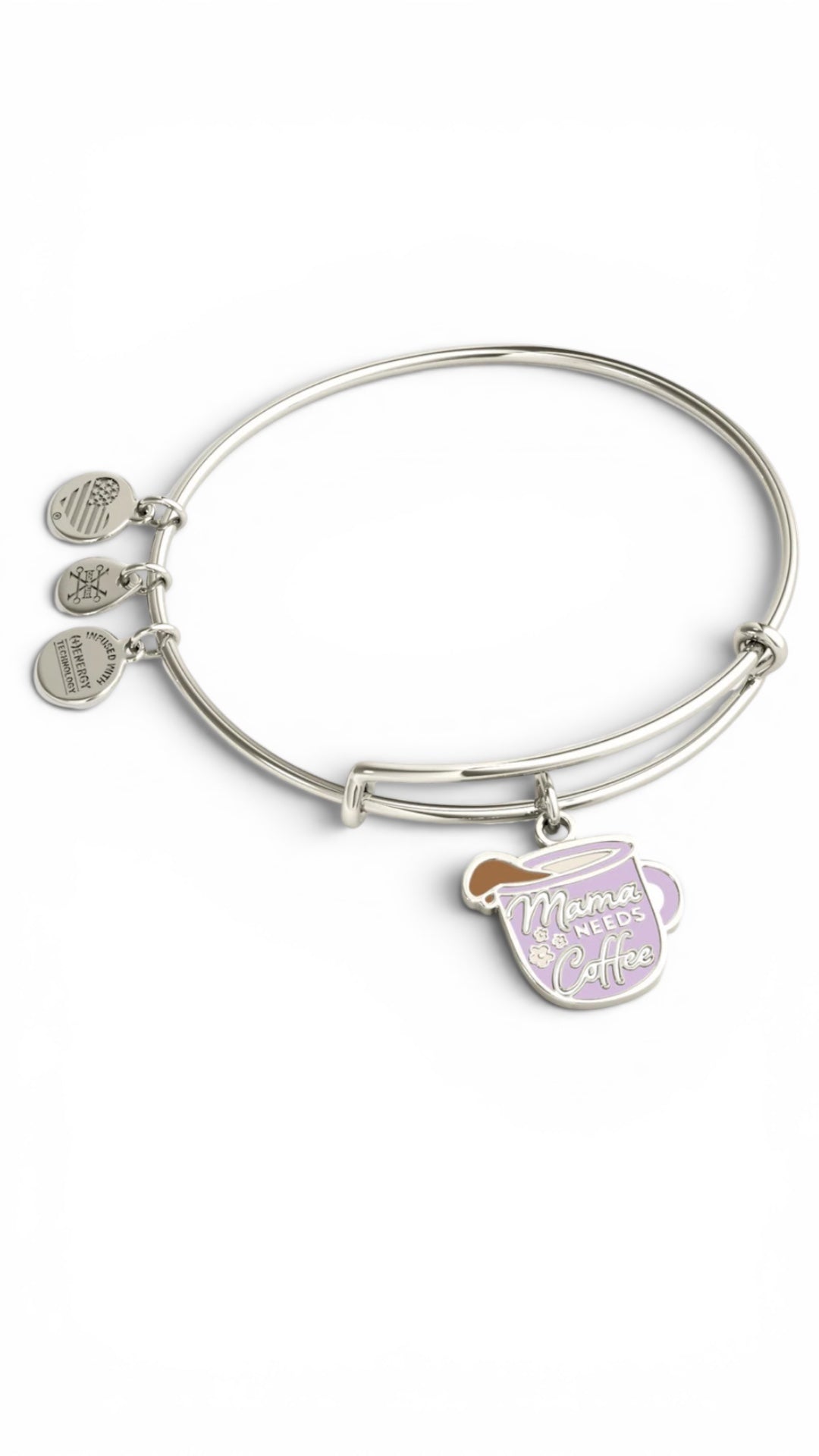 Alex and Ani - 'Mama Needs Coffee' Charm Bangle Bracelet